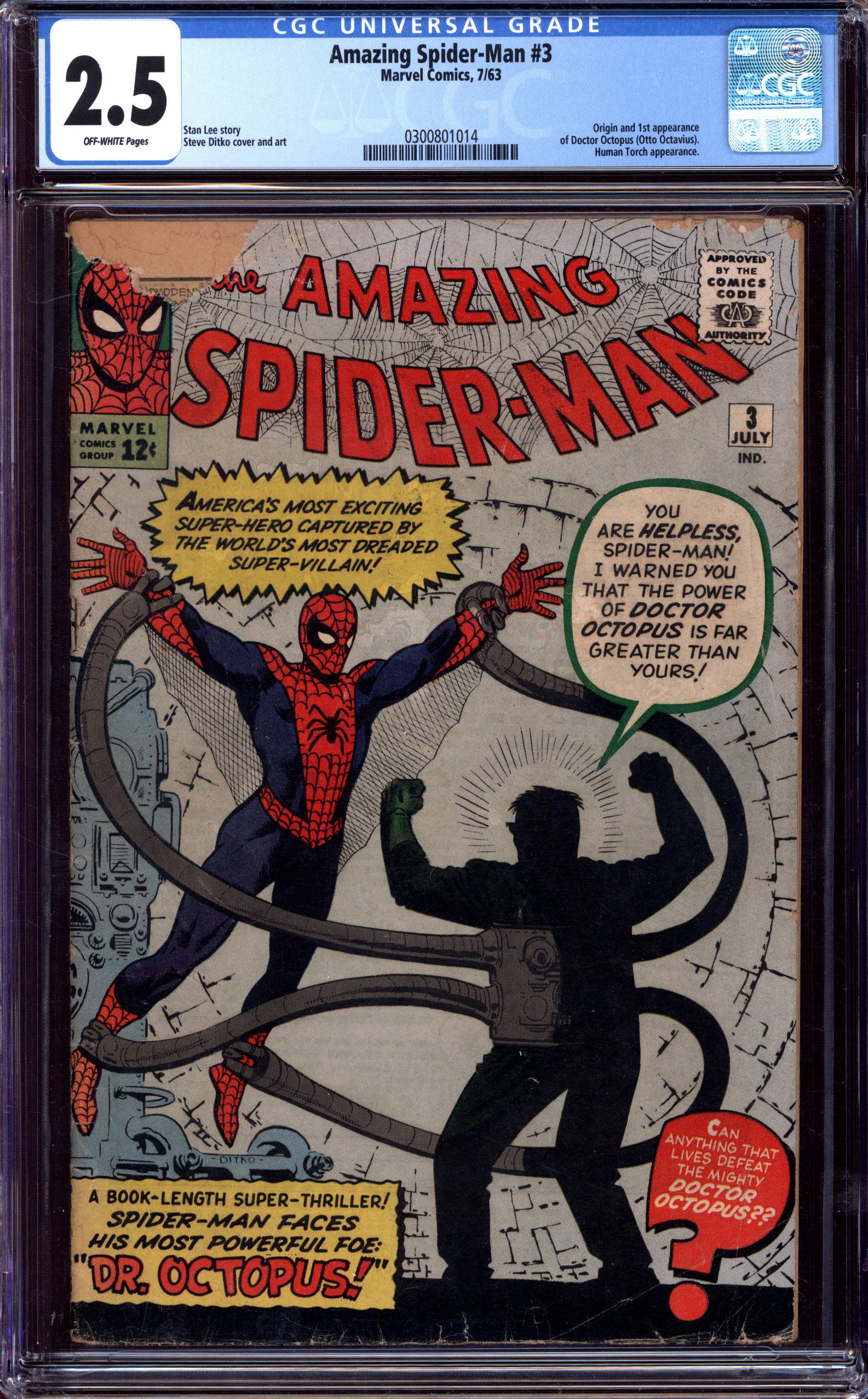 AMAZING SPIDER-MAN Front Cover