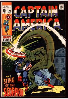 Cover of Captain America #122