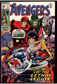 Cover of The Avengers #79