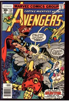 Cover of The Avengers #159