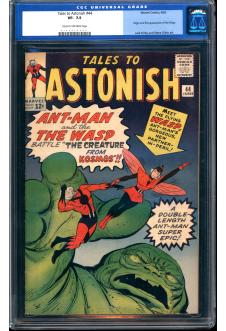 TALES TO ASTONISH #44 CGC 7.5 CR/OW PAGES front cover