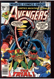 Cover of The Avengers #160