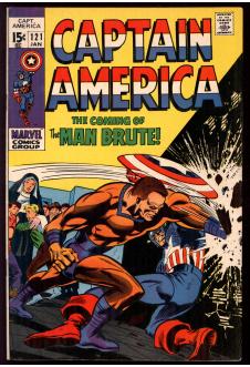 Cover of Captain America #121