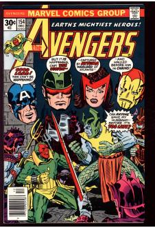 Cover of The Avengers #154