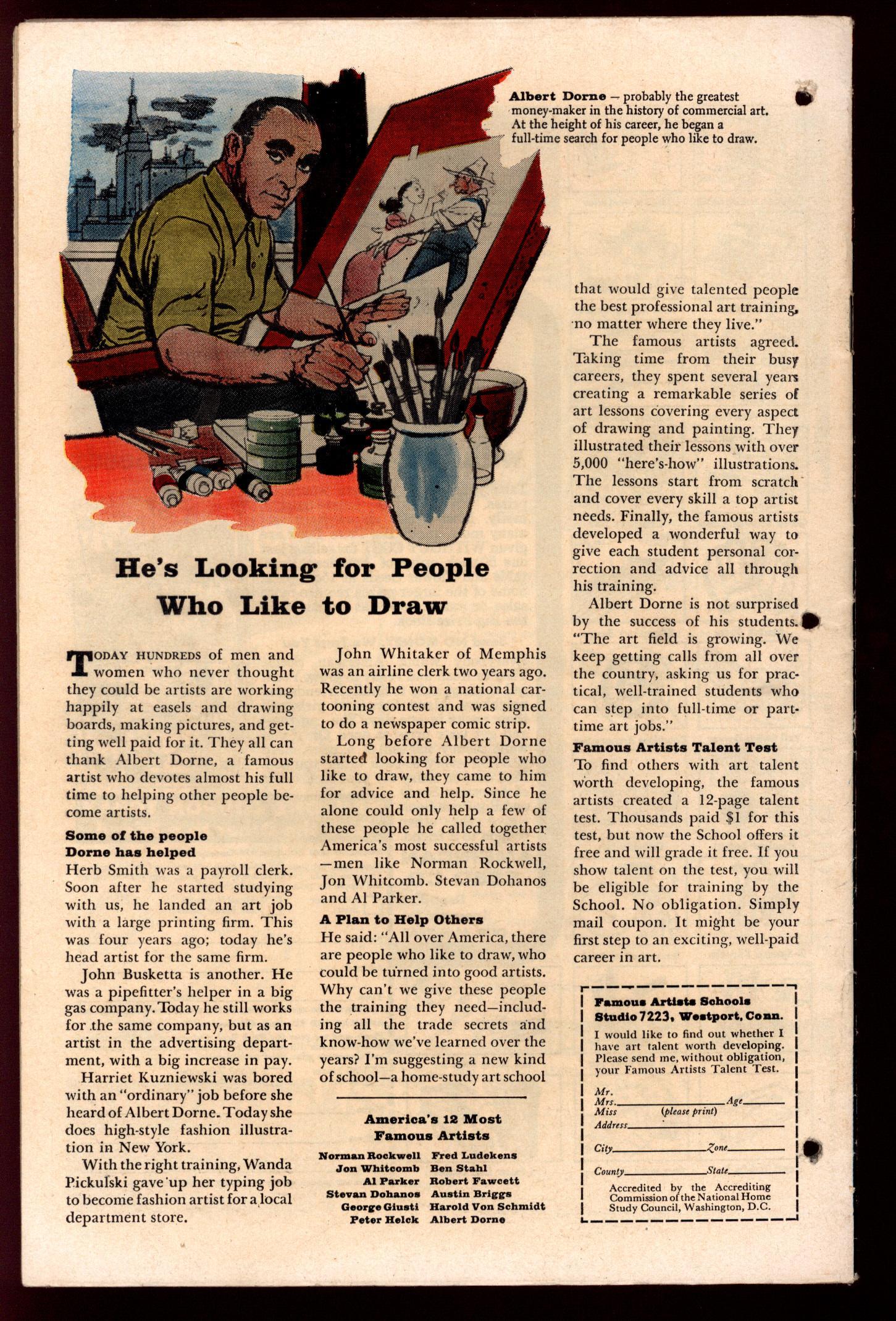 TALES OF SUSPENSE Back Cover