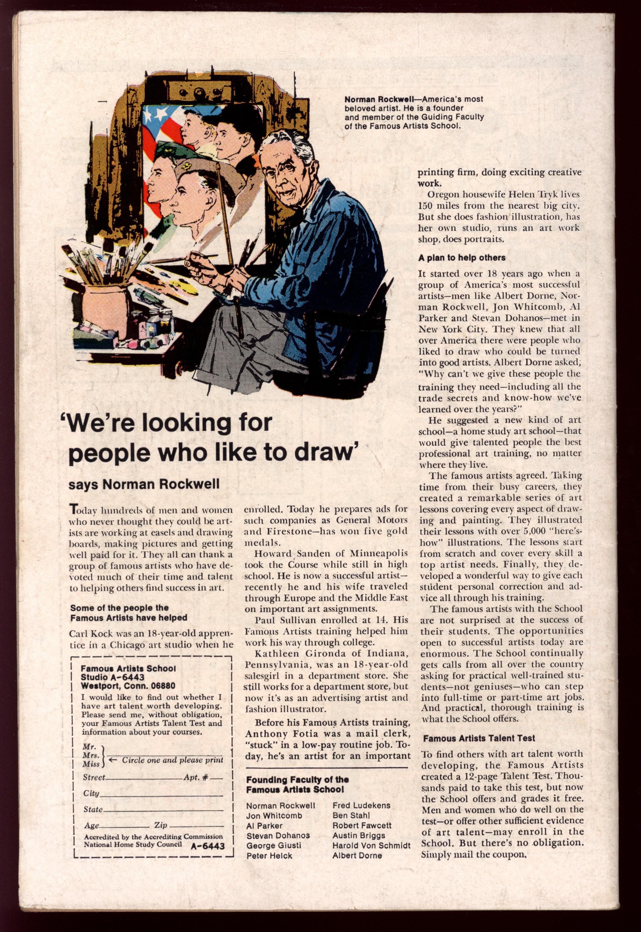 AMAZING SPIDER-MAN Back Cover