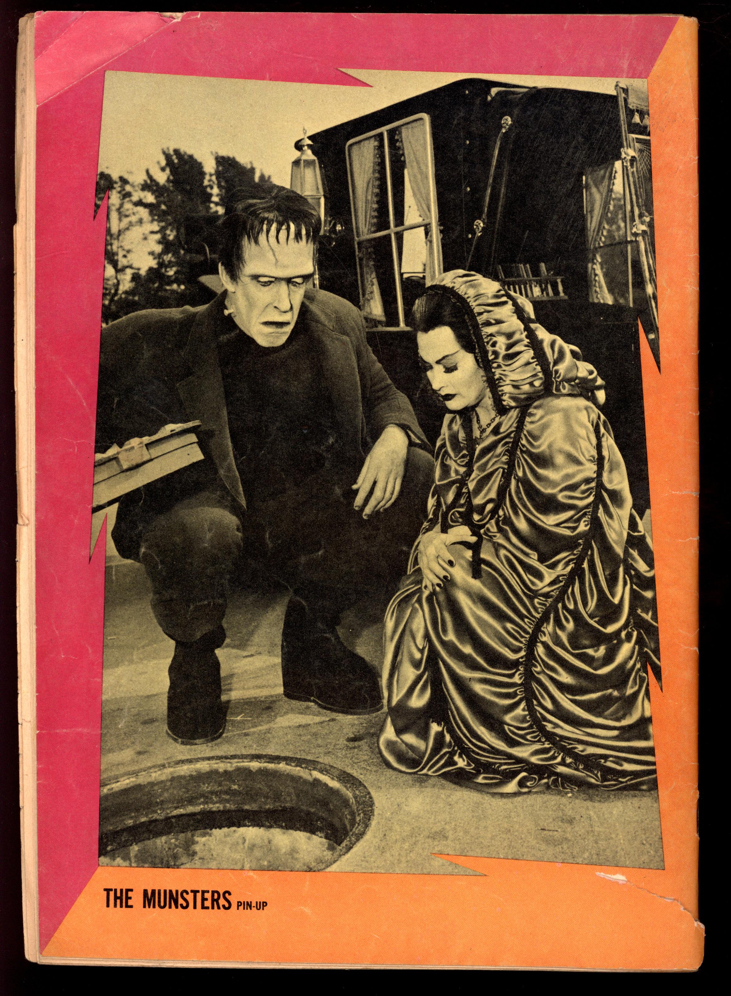 THE MUNSTERS Back Cover