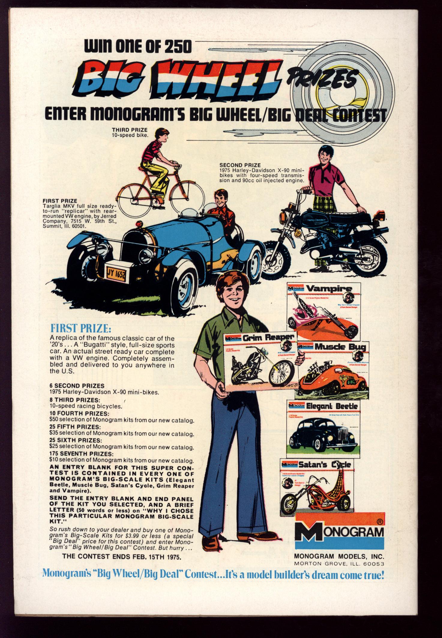 SWAMP THING Back Cover