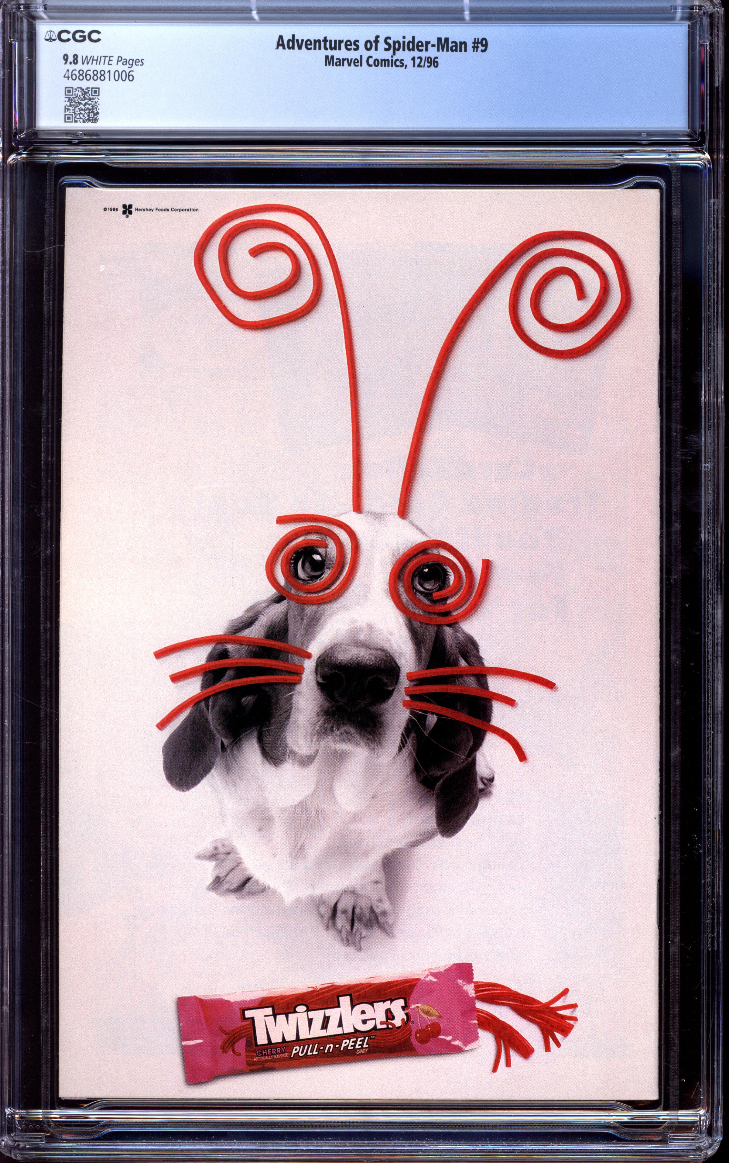 ADVENTURES OF SPIDER-MAN Back Cover