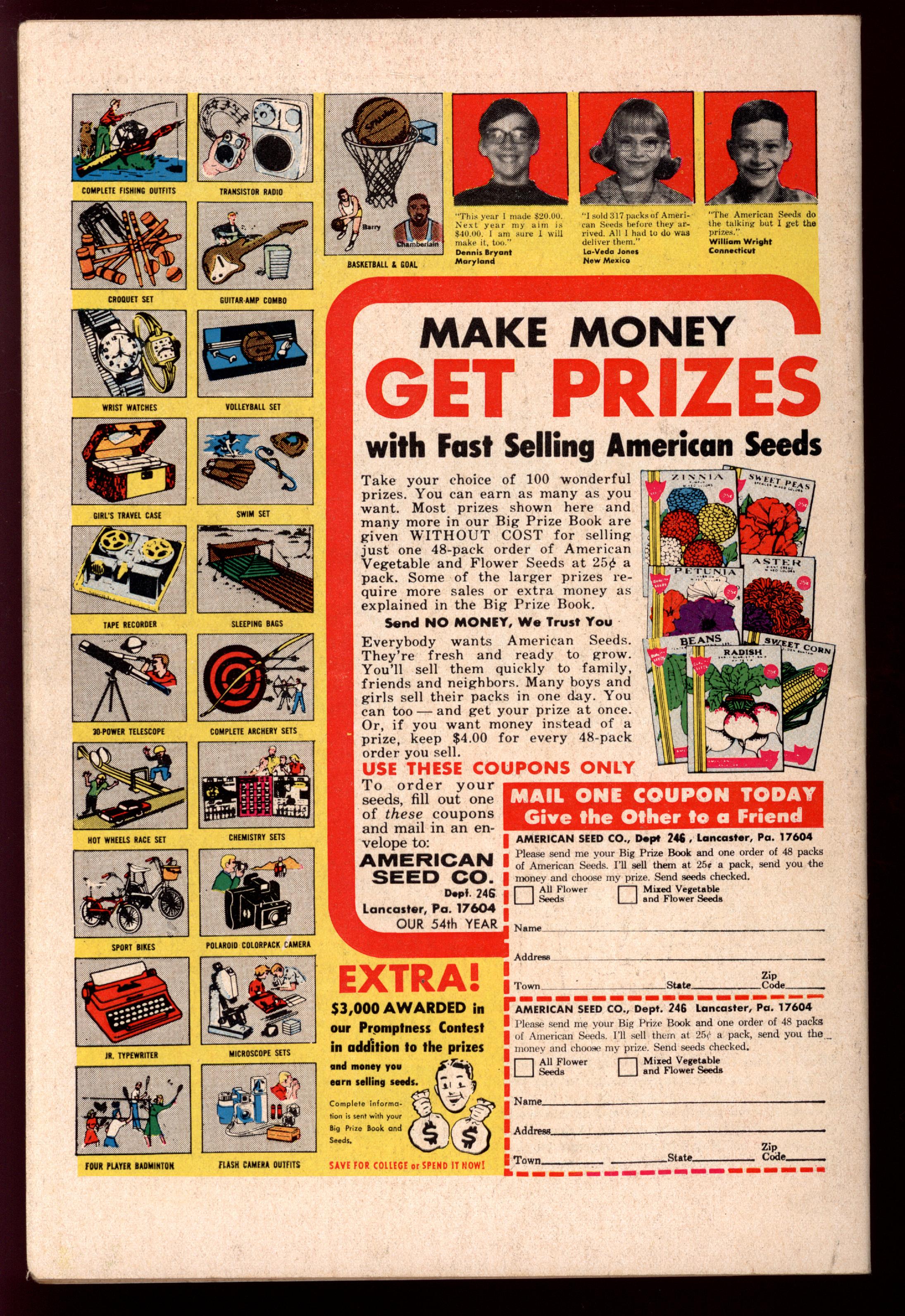 AMAZING SPIDER-MAN Back Cover