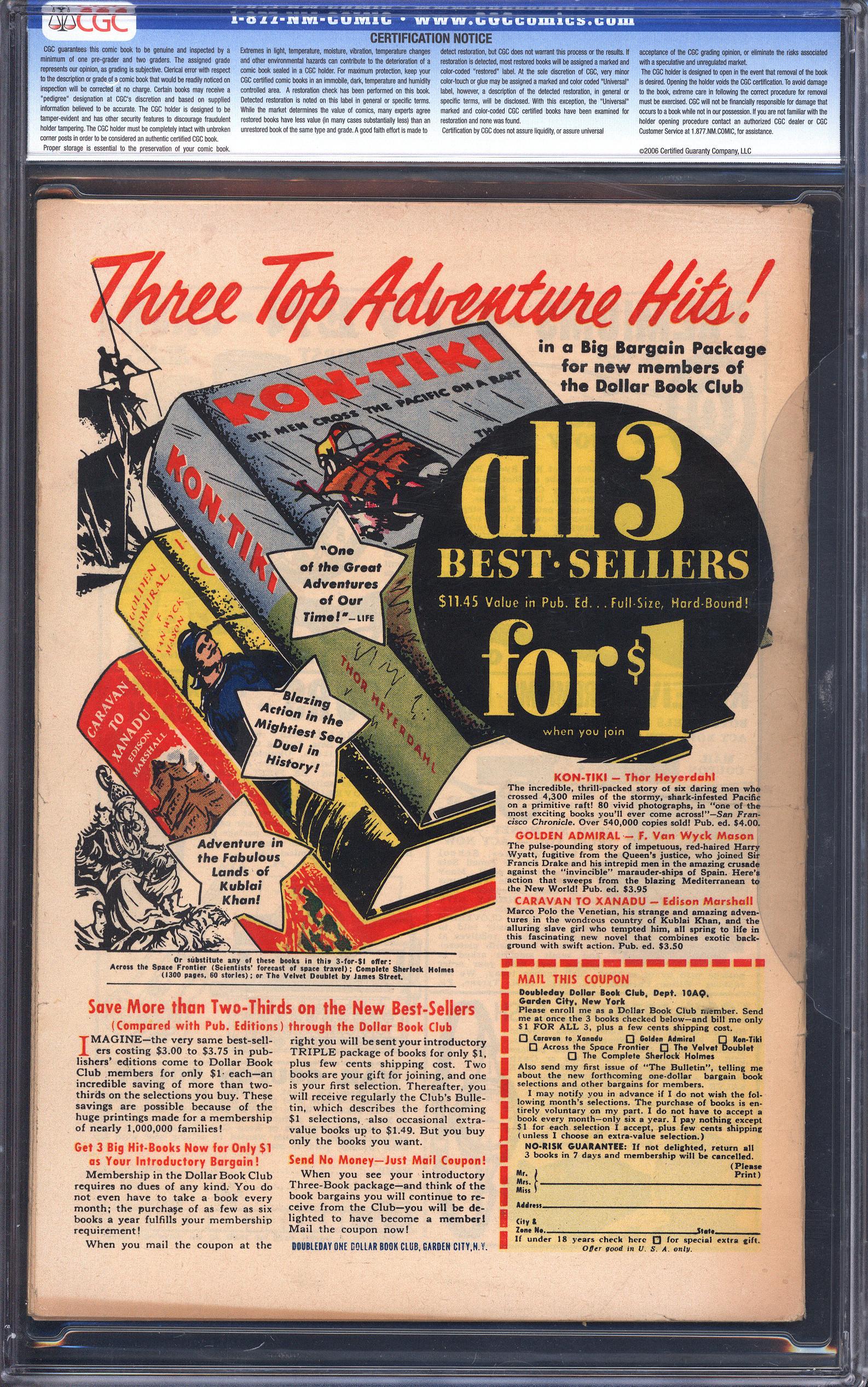 ARCHIE'S GIRLS BETTY AND VERONICA Back Cover