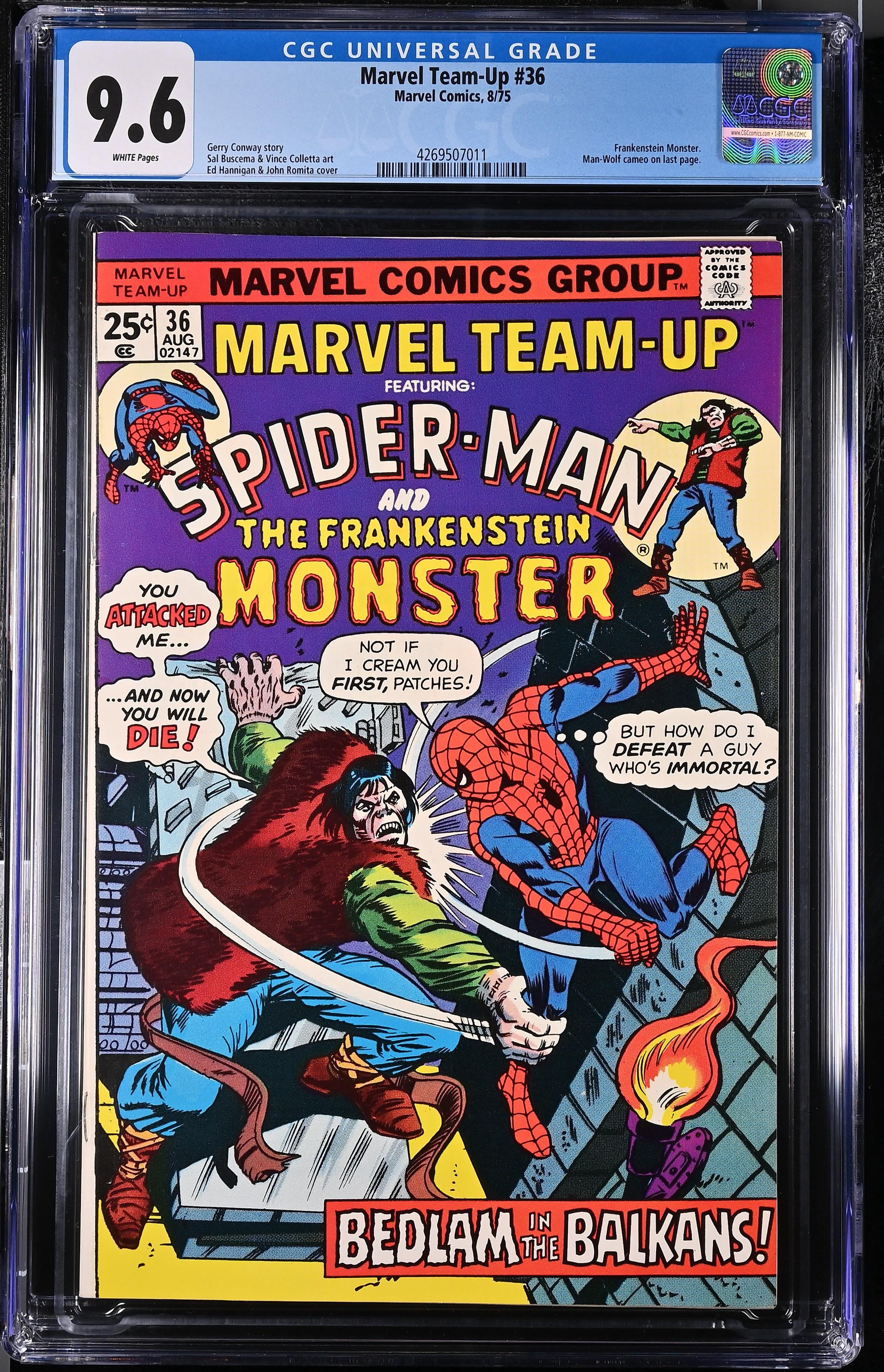 MARVEL TEAM-UP Front Cover