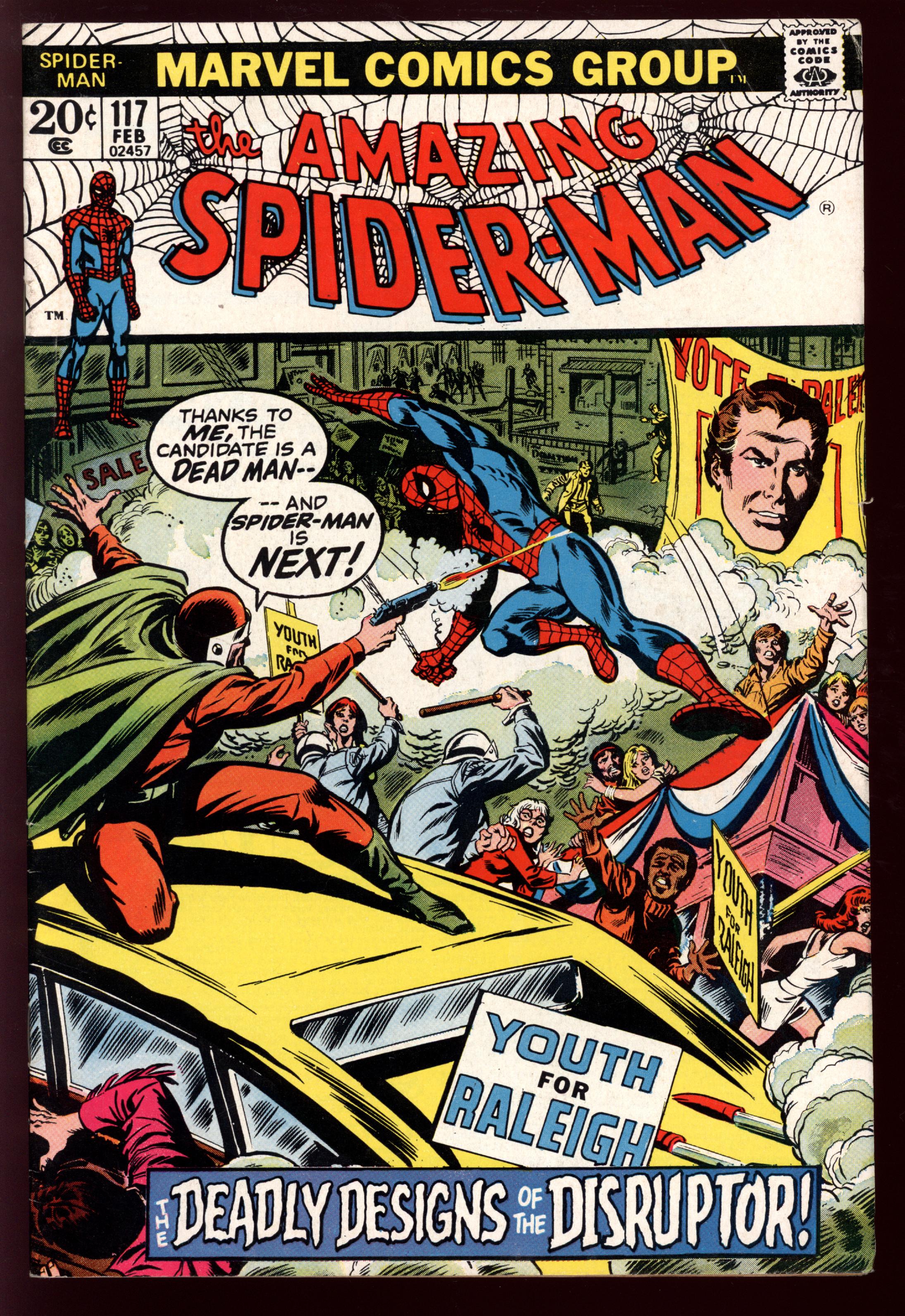 AMAZING SPIDER-MAN Front Cover