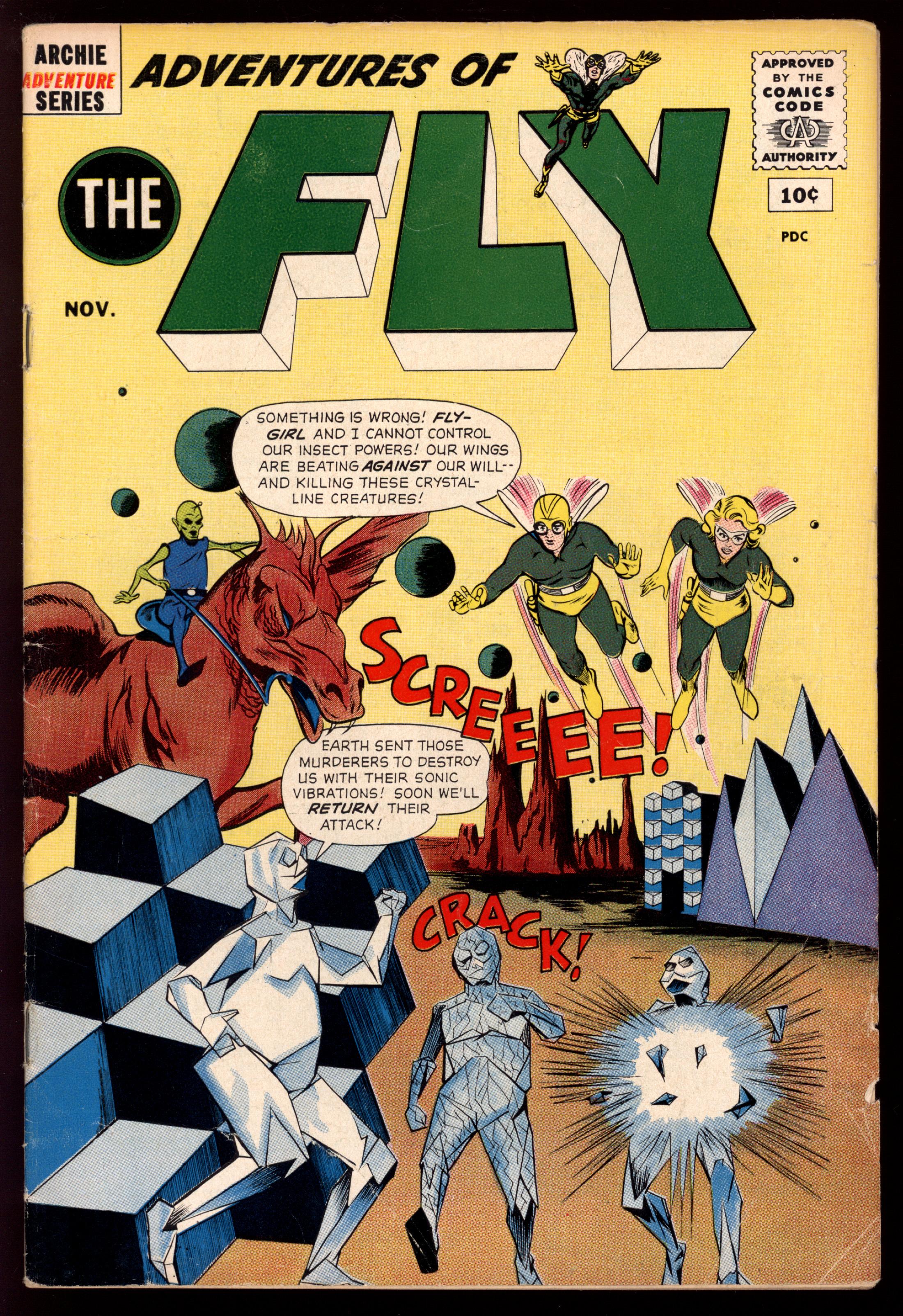 ADVENTURES OF THE FLY Front Cover