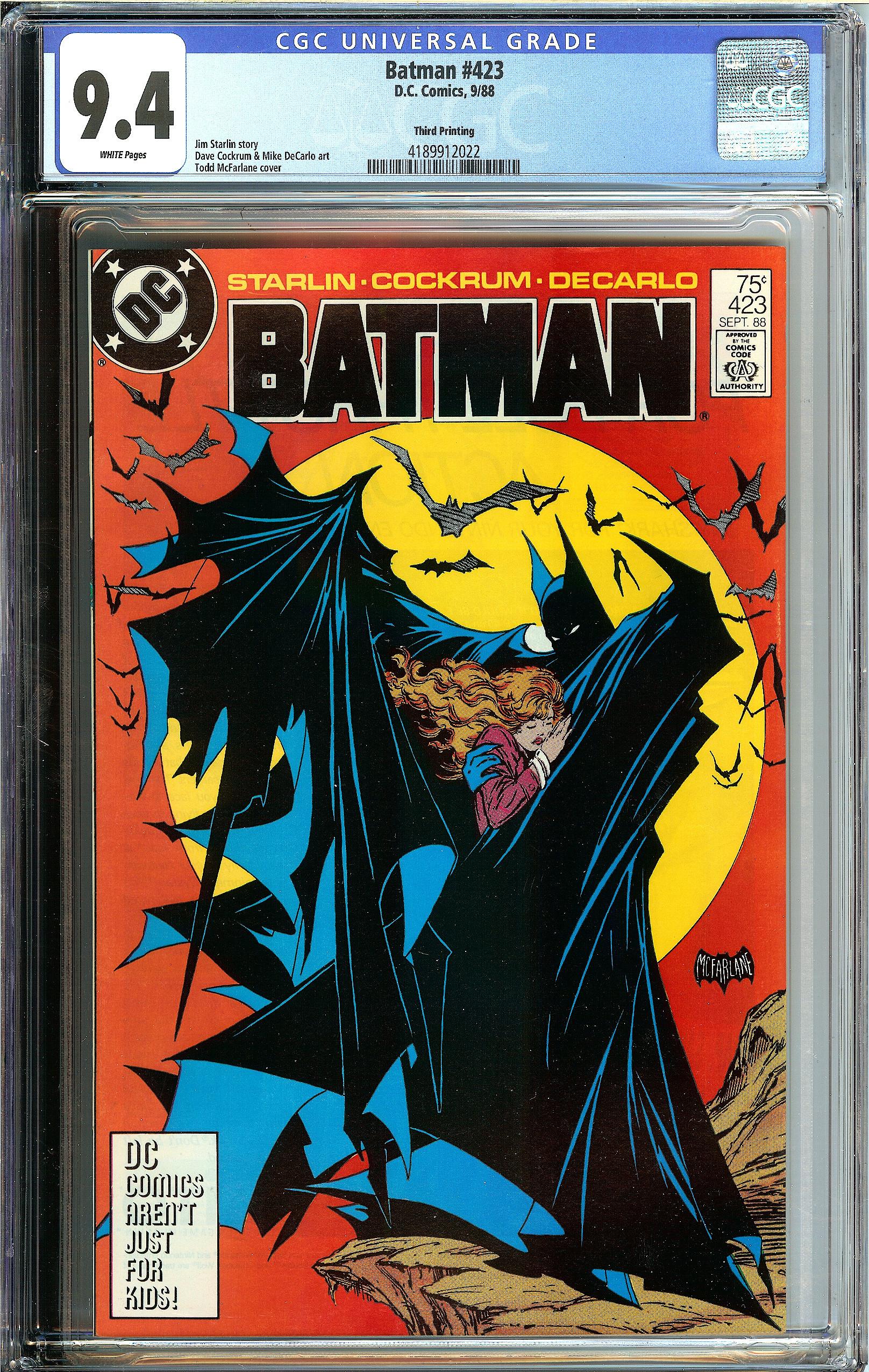 BATMAN Front Cover