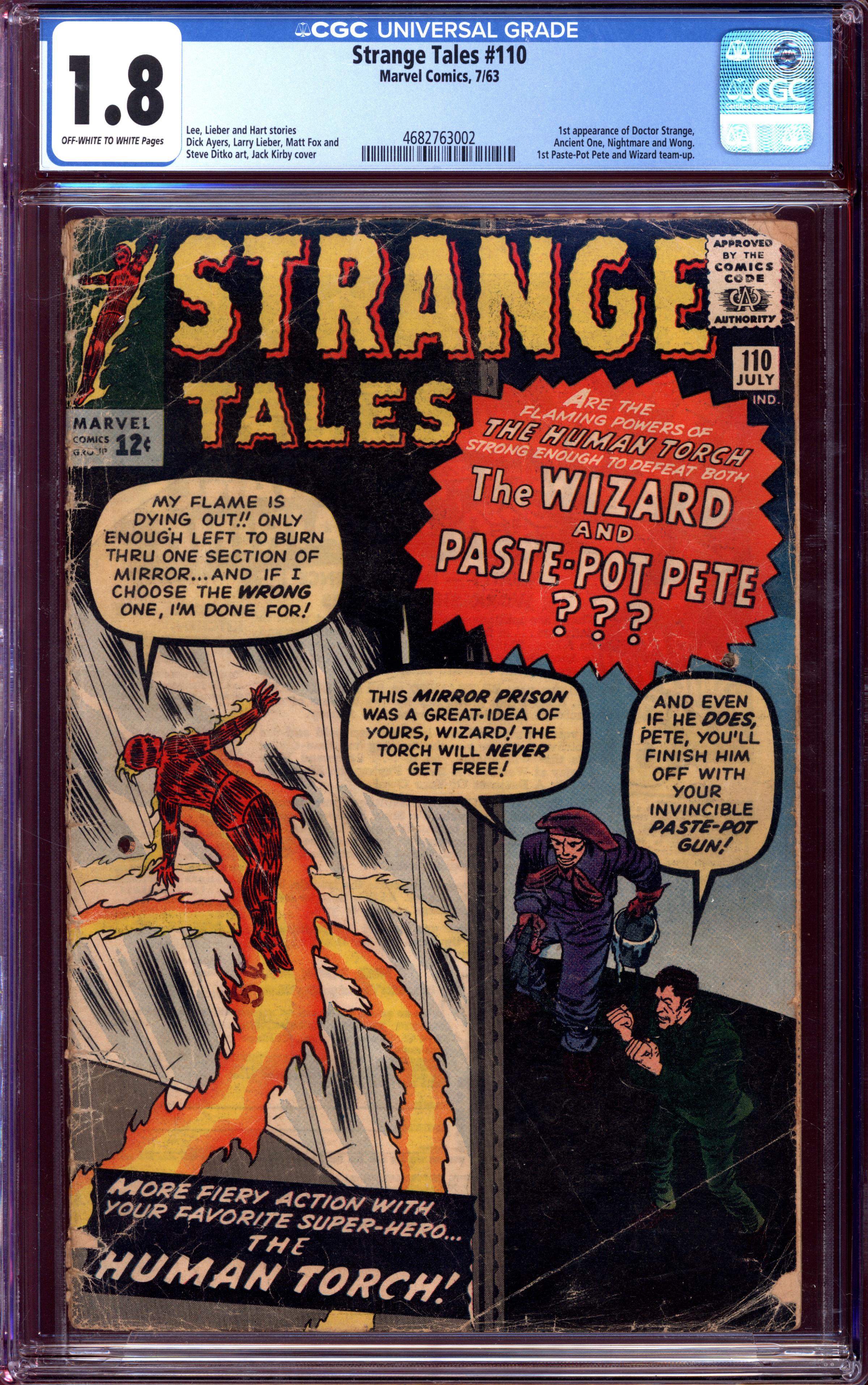 STRANGE TALES Front Cover