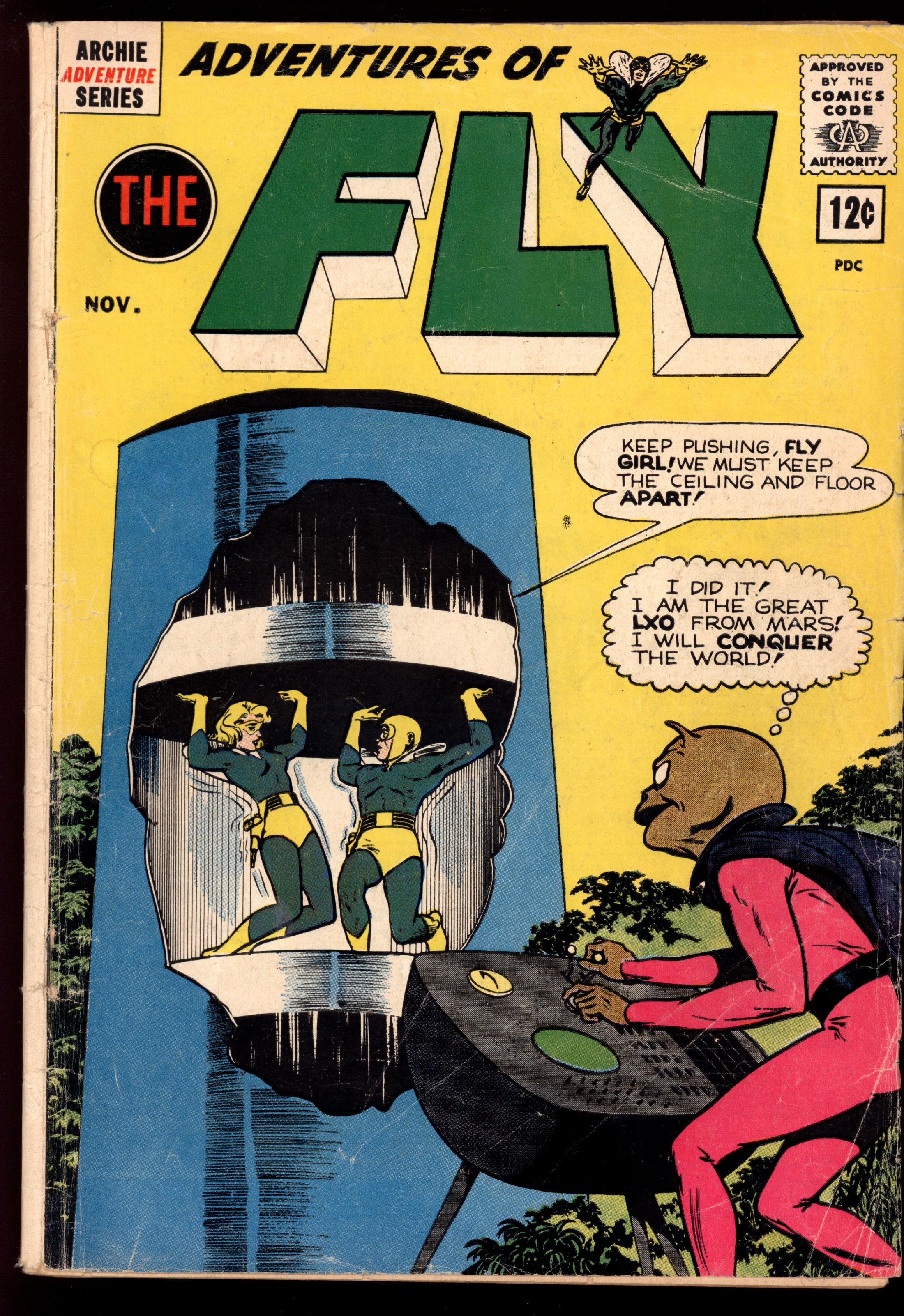 ADVENTURES OF THE FLY Front Cover
