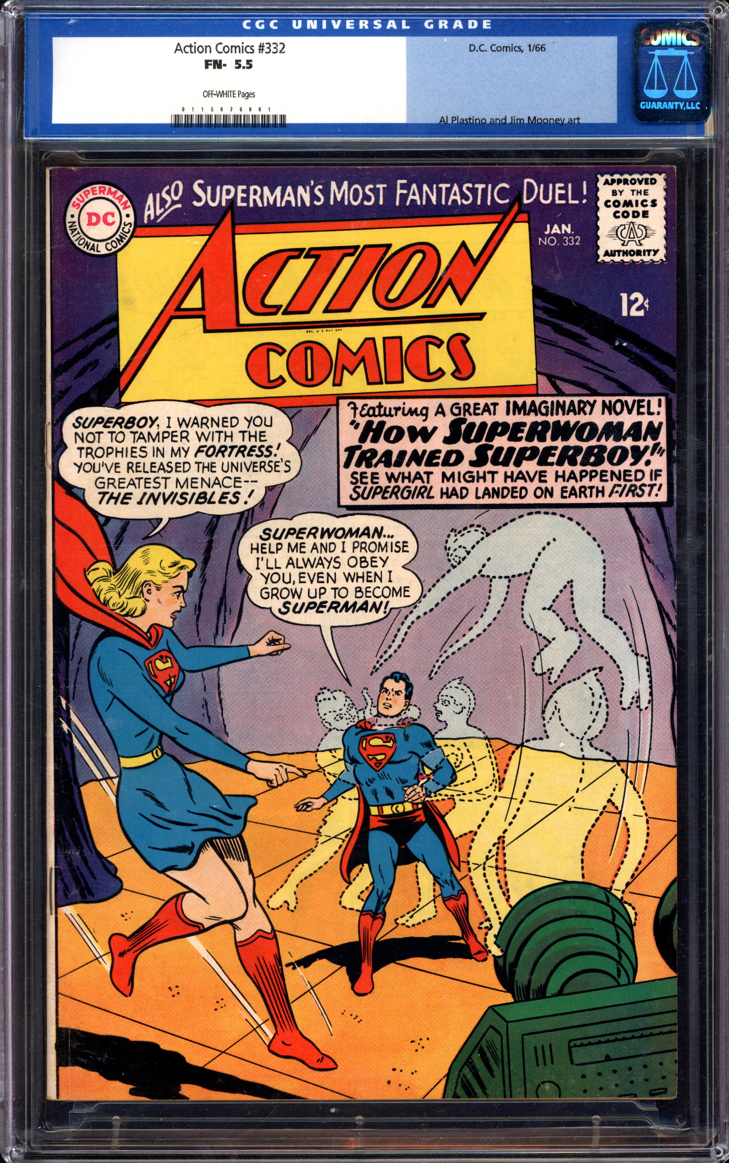 ACTION COMICS Front Cover
