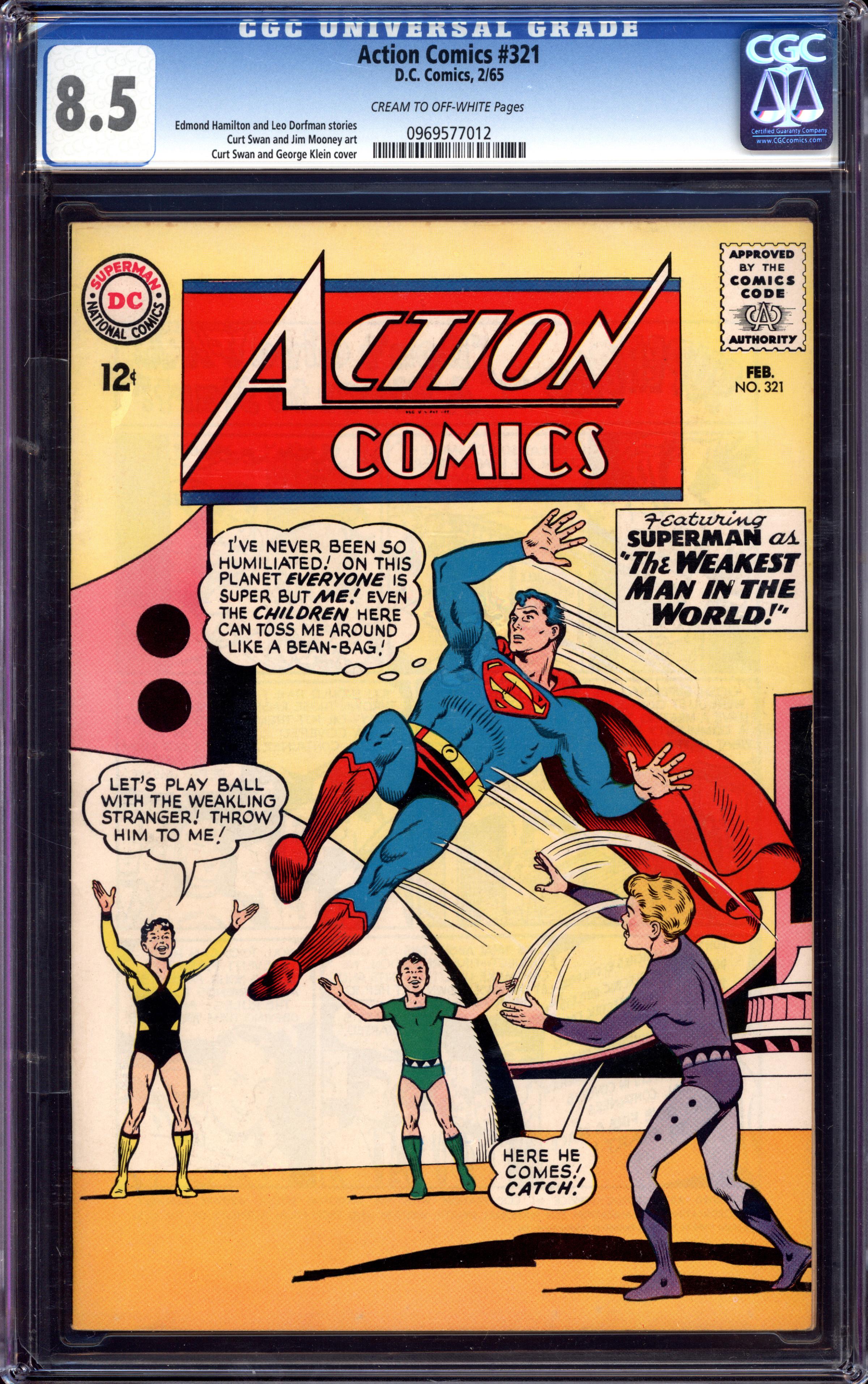 ACTION COMICS Front Cover