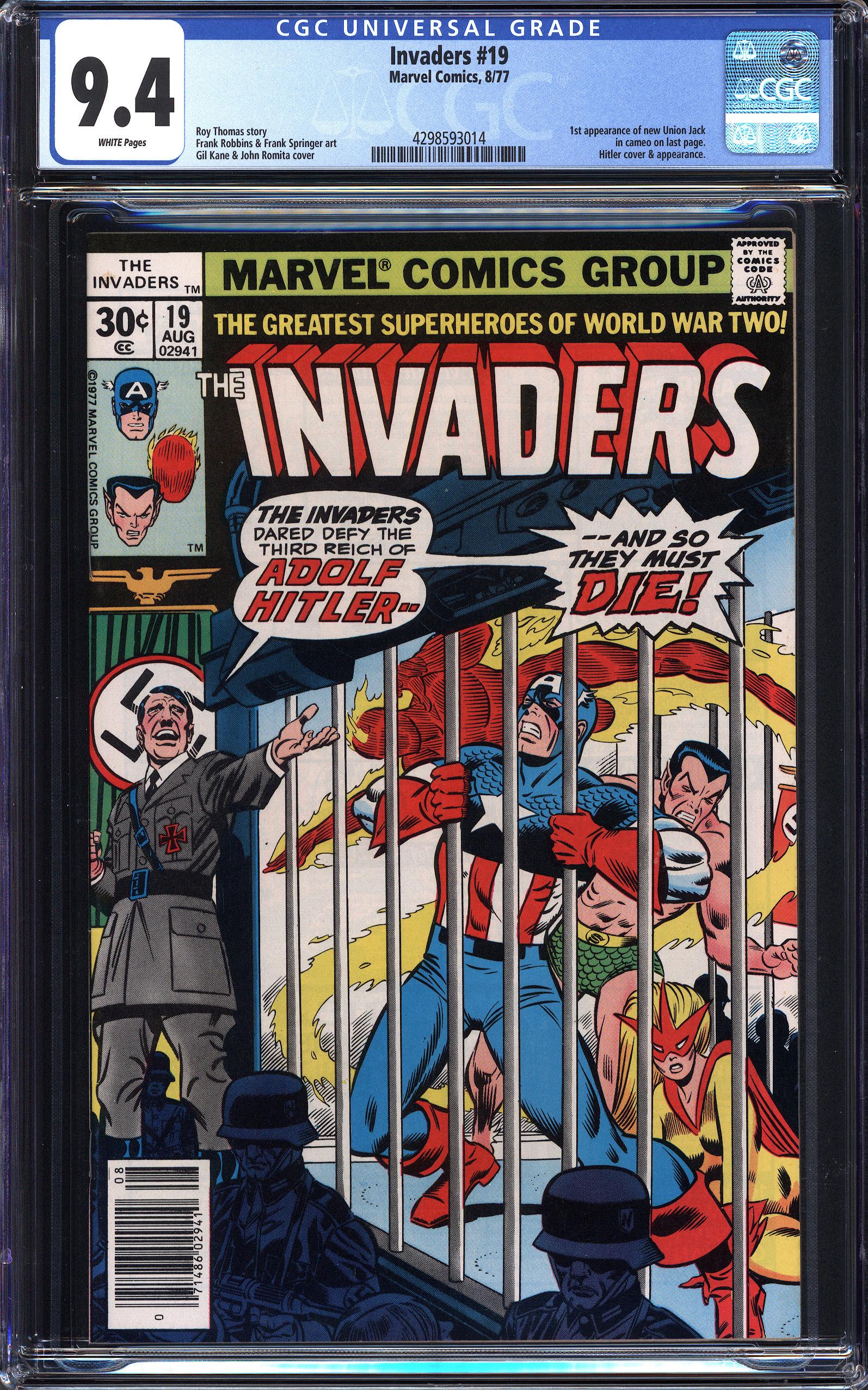 INVADERS Front Cover