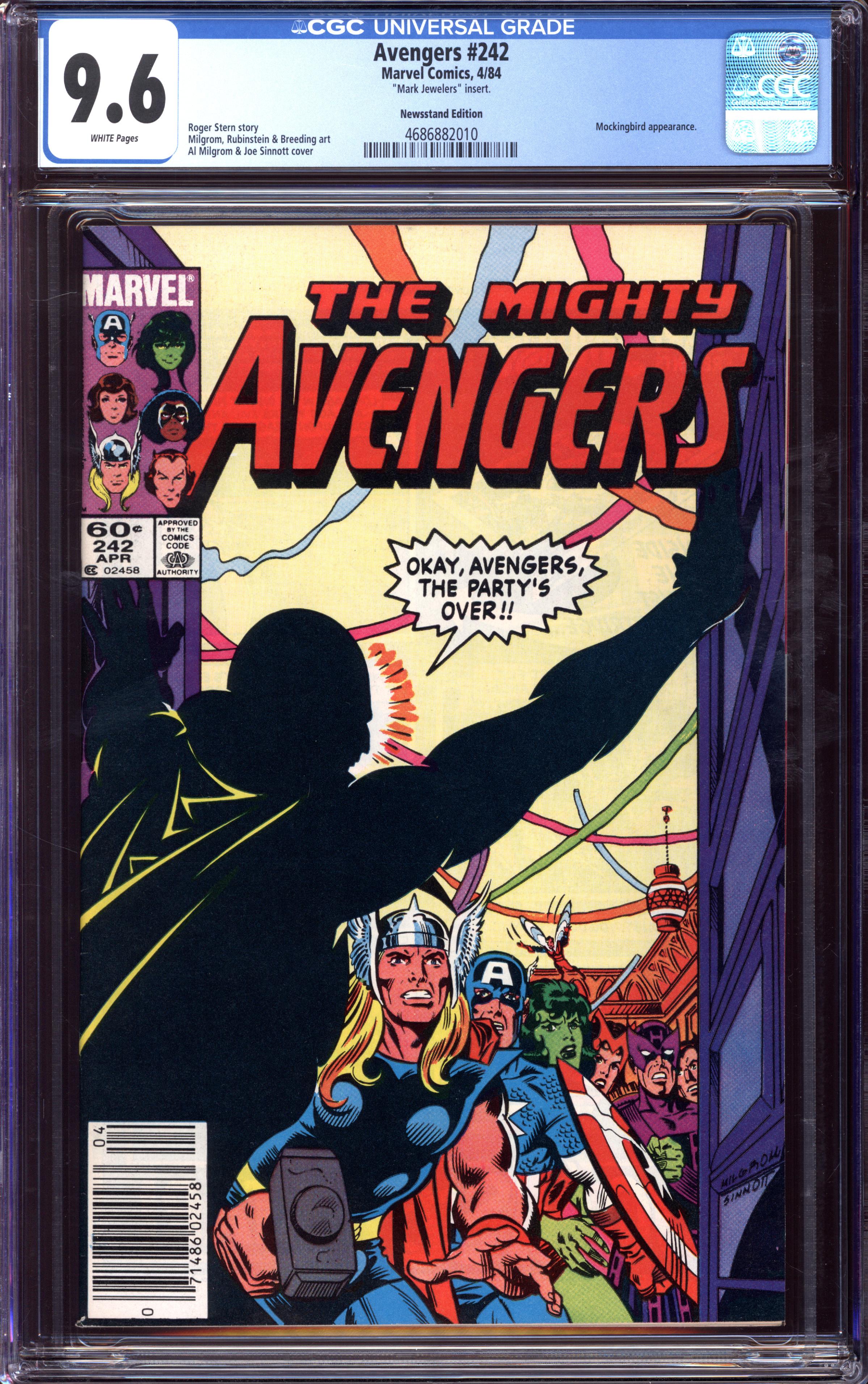 AVENGERS Front Cover