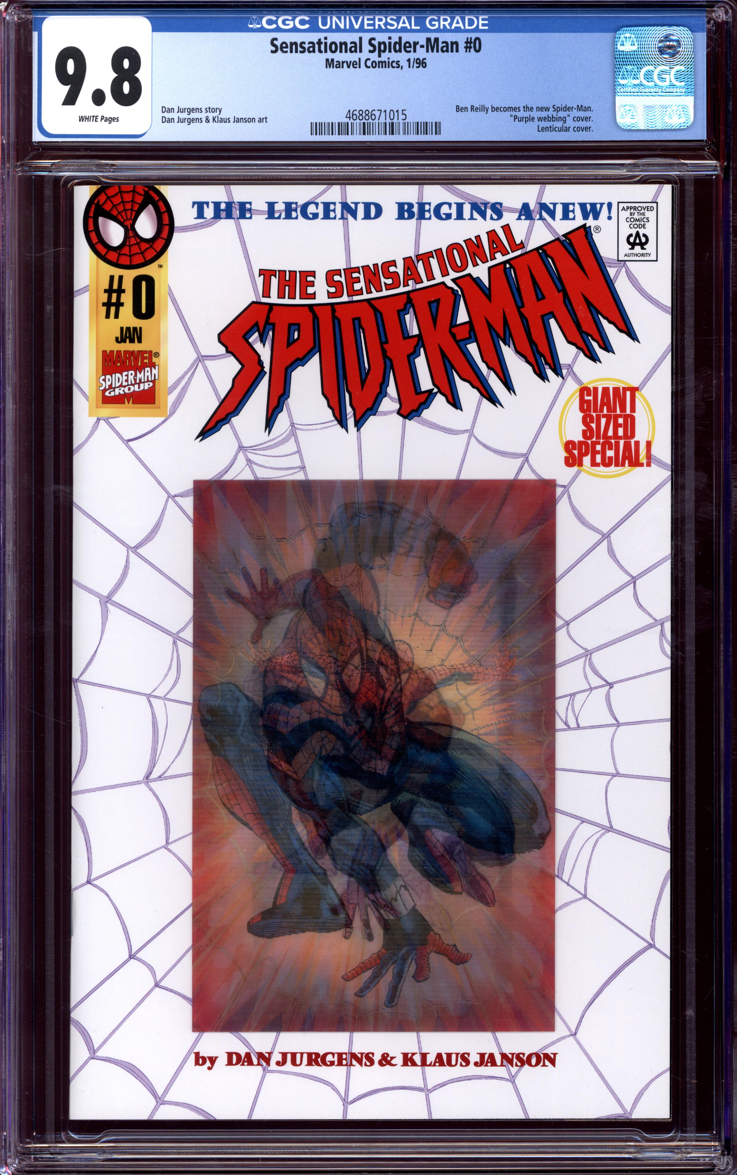 SENSATIONAL SPIDER-MAN Front Cover