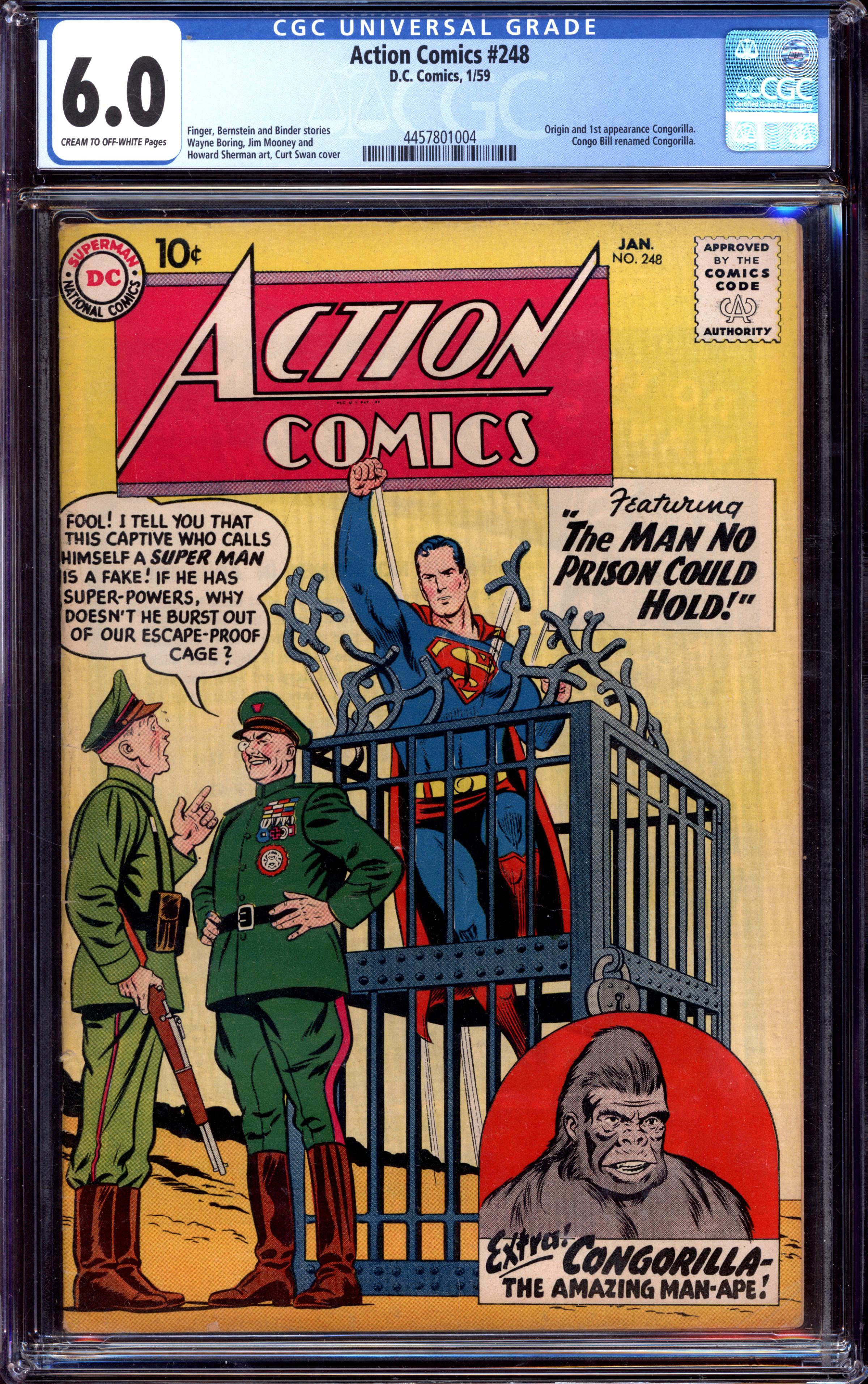 ACTION COMICS Front Cover