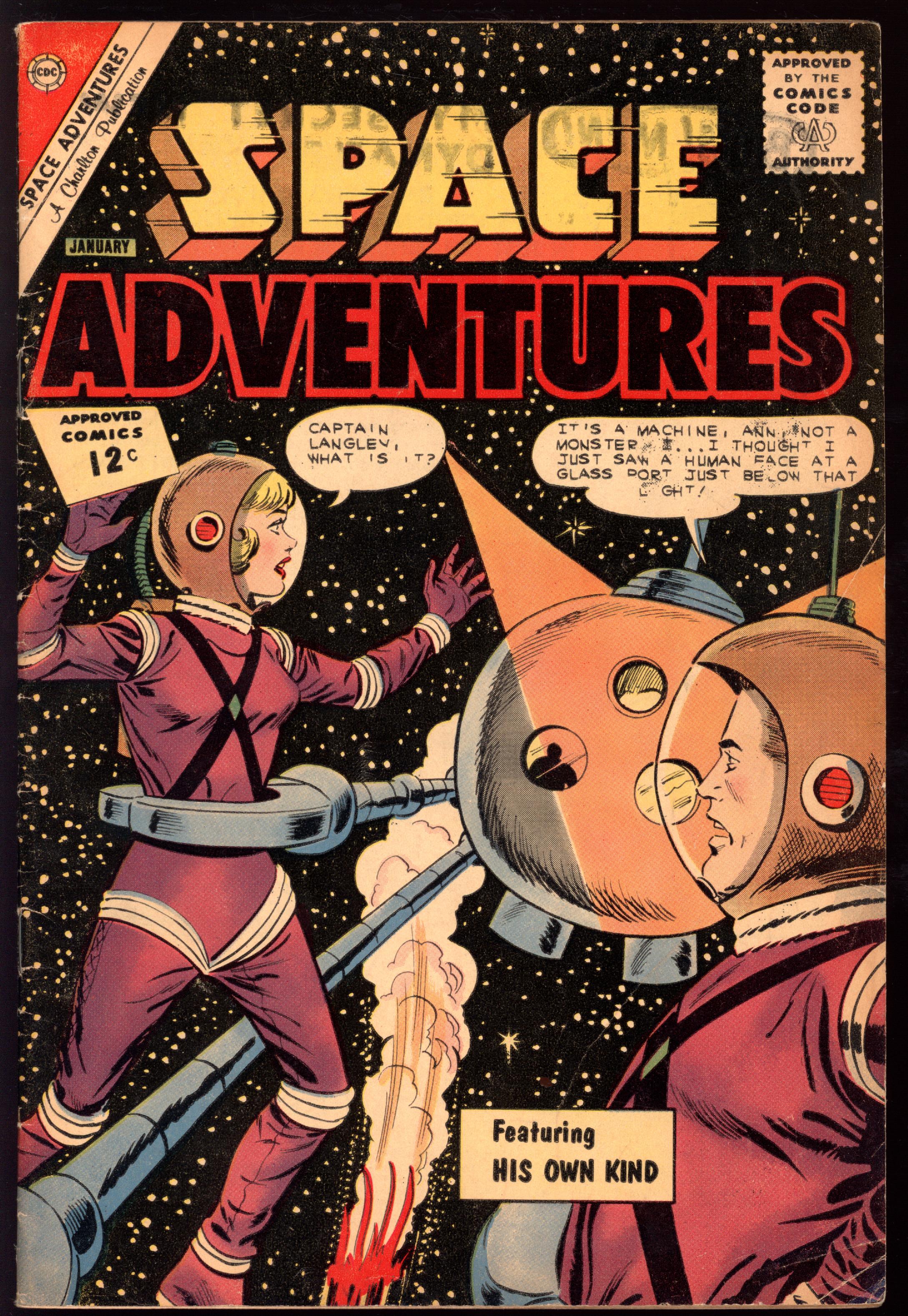 SPACE ADVENTURES Front Cover