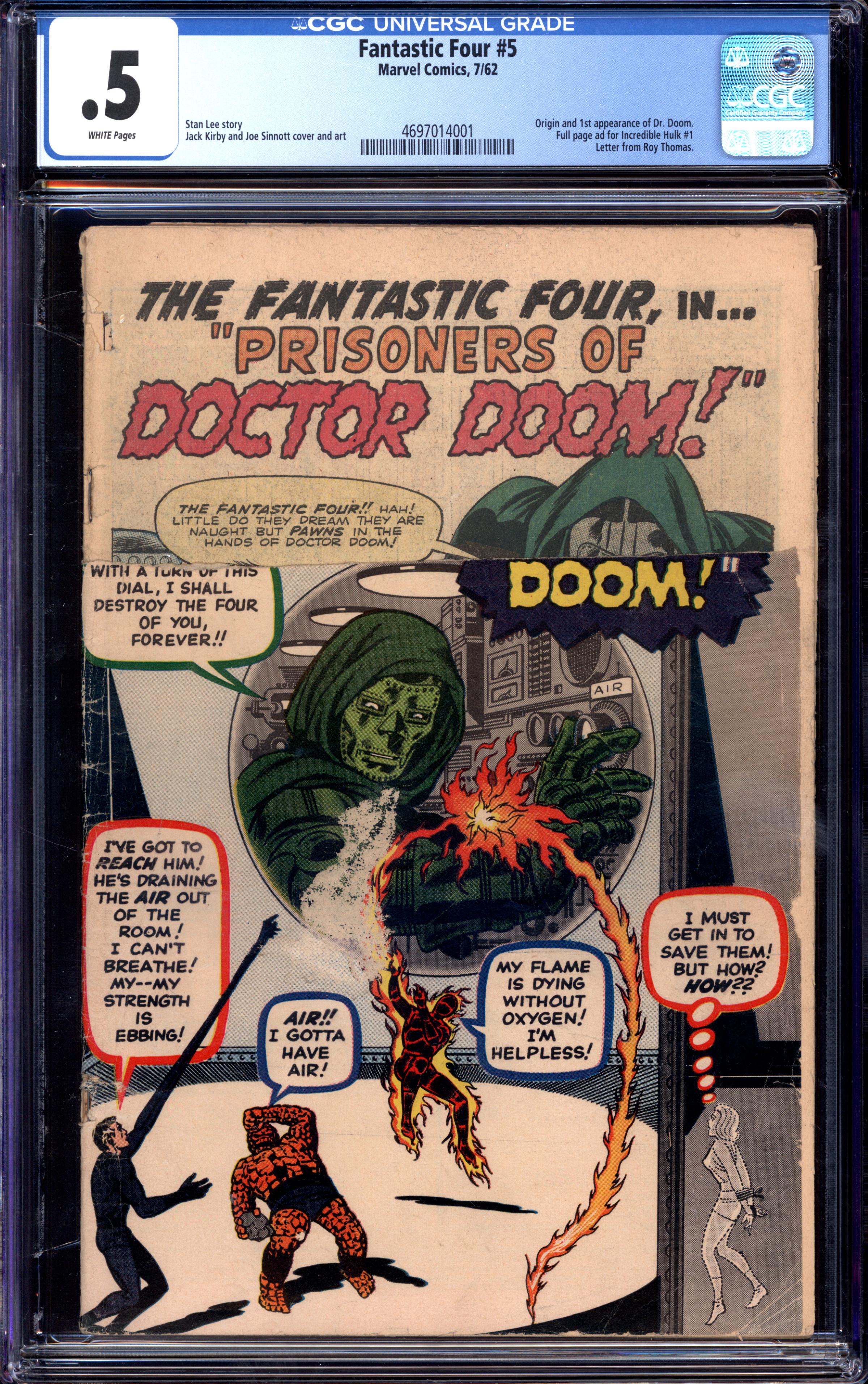 FANTASTIC FOUR Front Cover