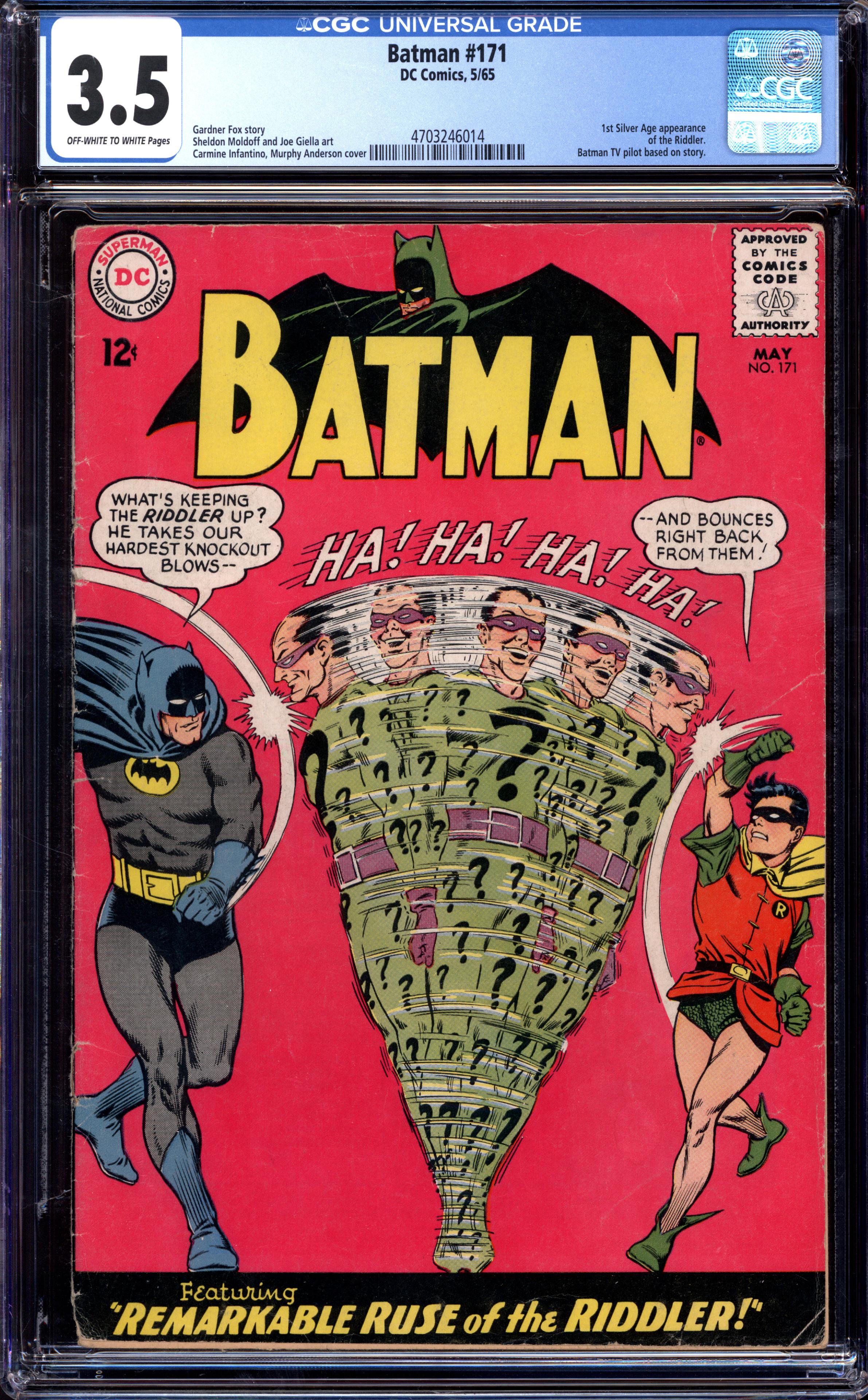 BATMAN Front Cover