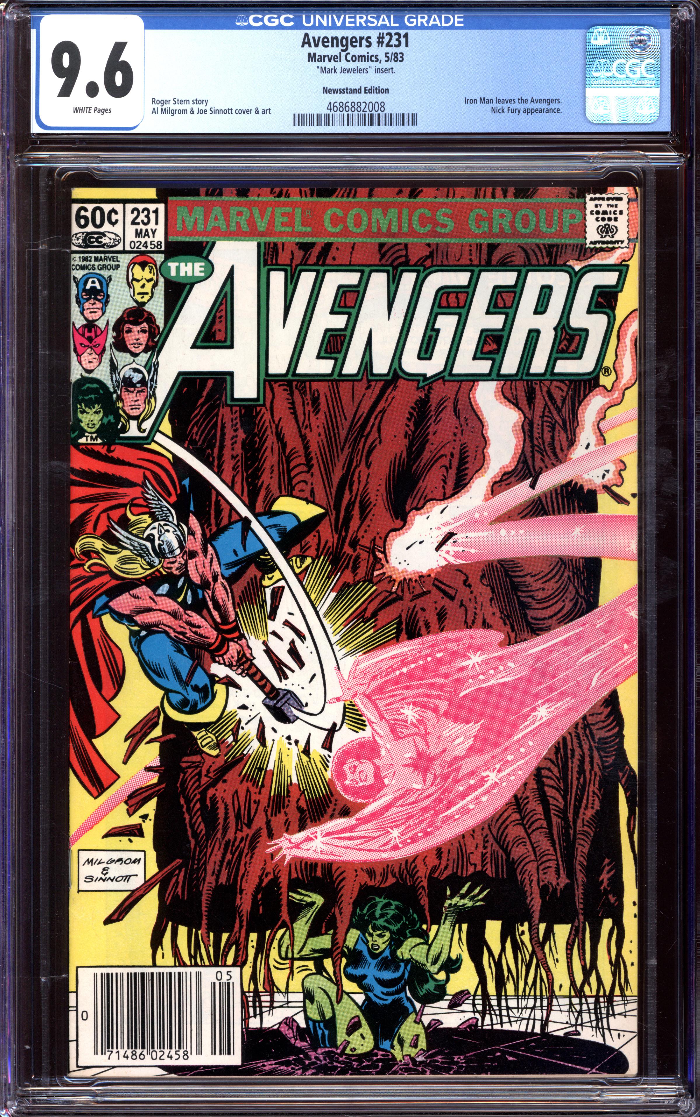 AVENGERS Front Cover