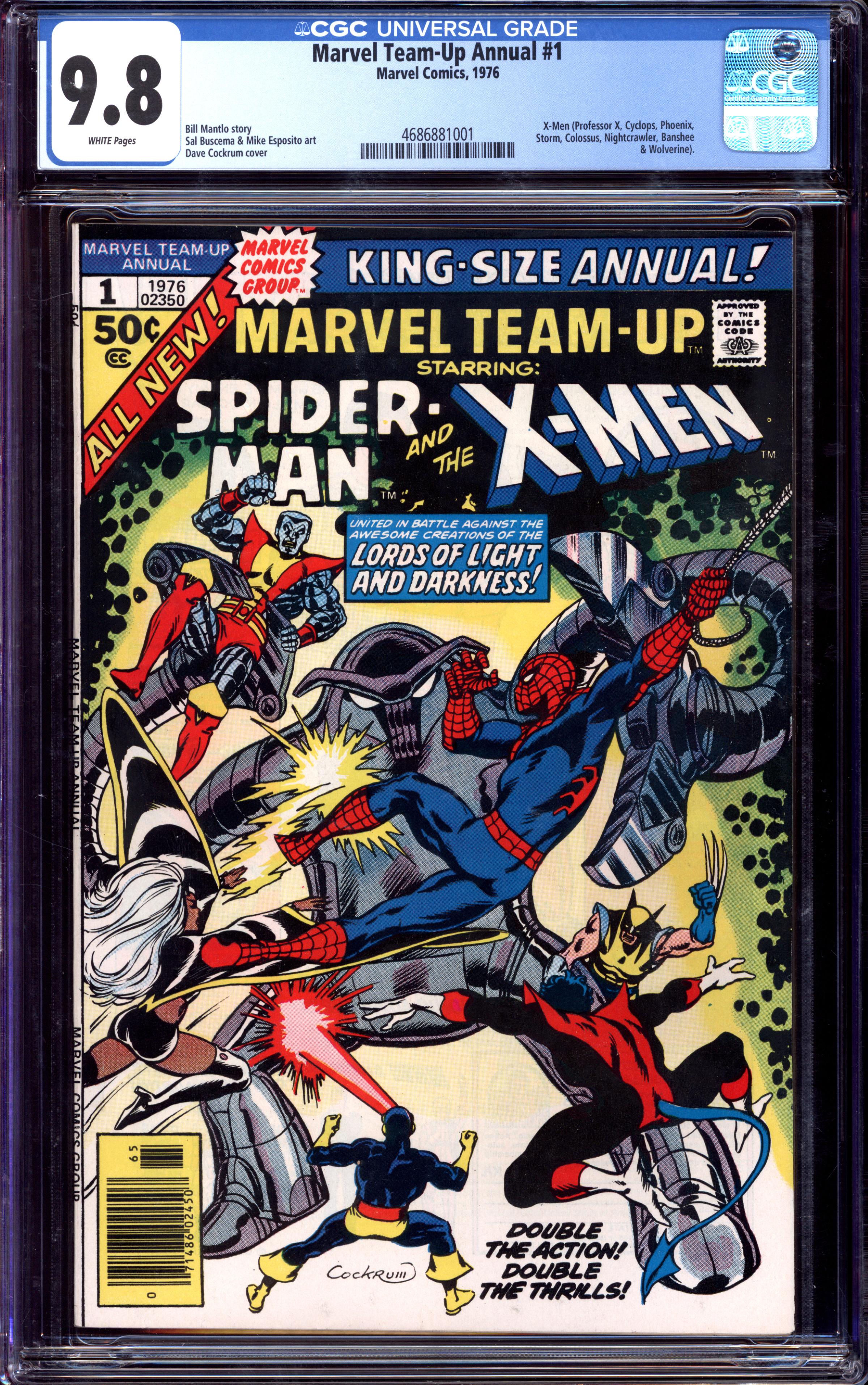 MARVEL TEAM-UP ANNUAL Front Cover