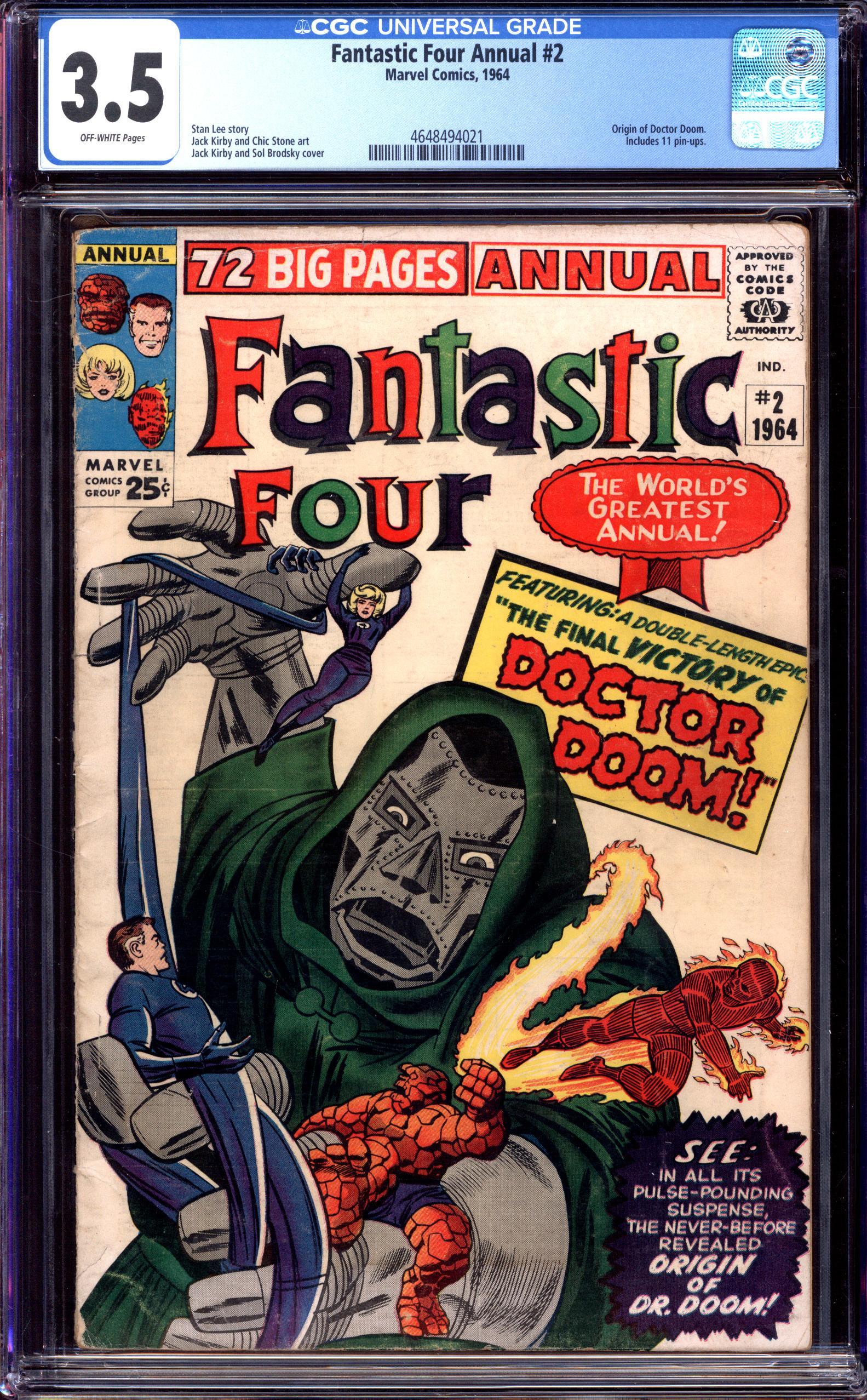 FANTASTIC FOUR ANNUAL Front Cover