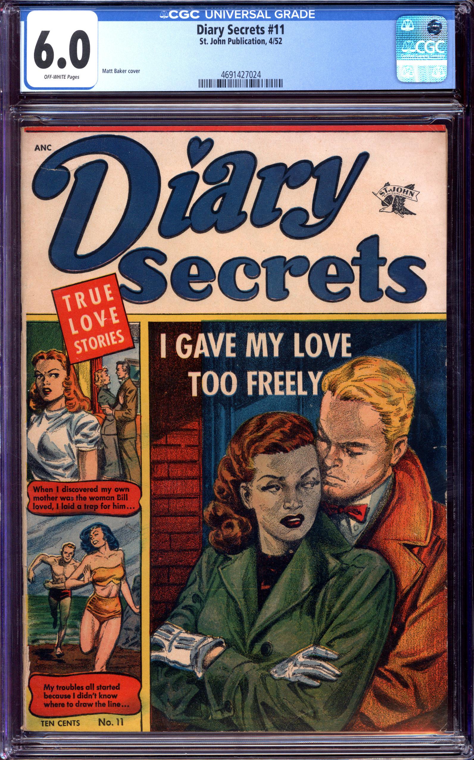 DIARY SECRETS Front Cover
