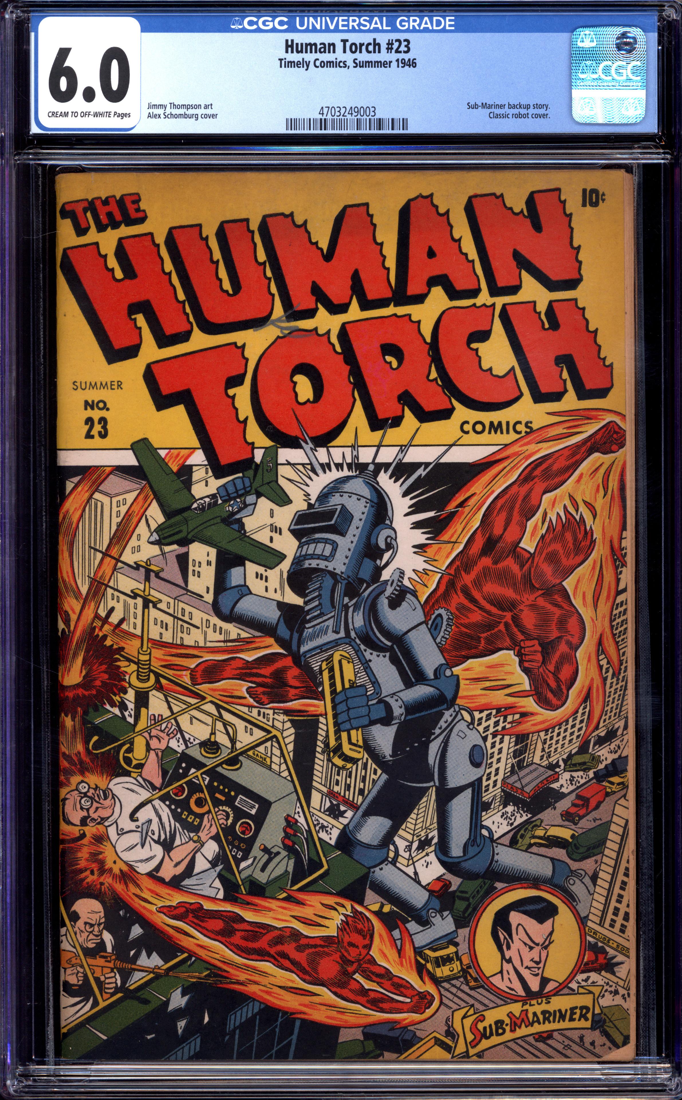HUMAN TORCH Front Cover