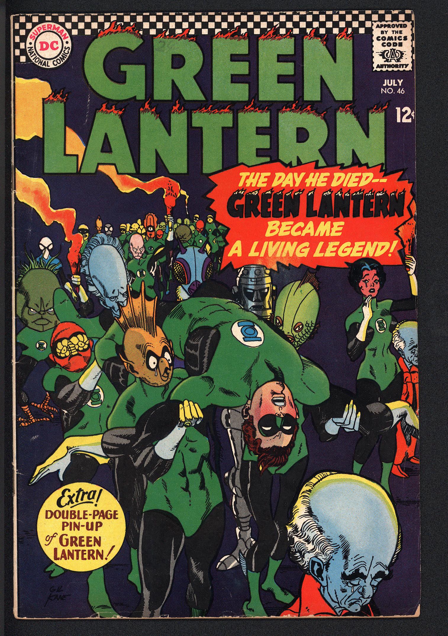 GREEN LANTERN Front Cover