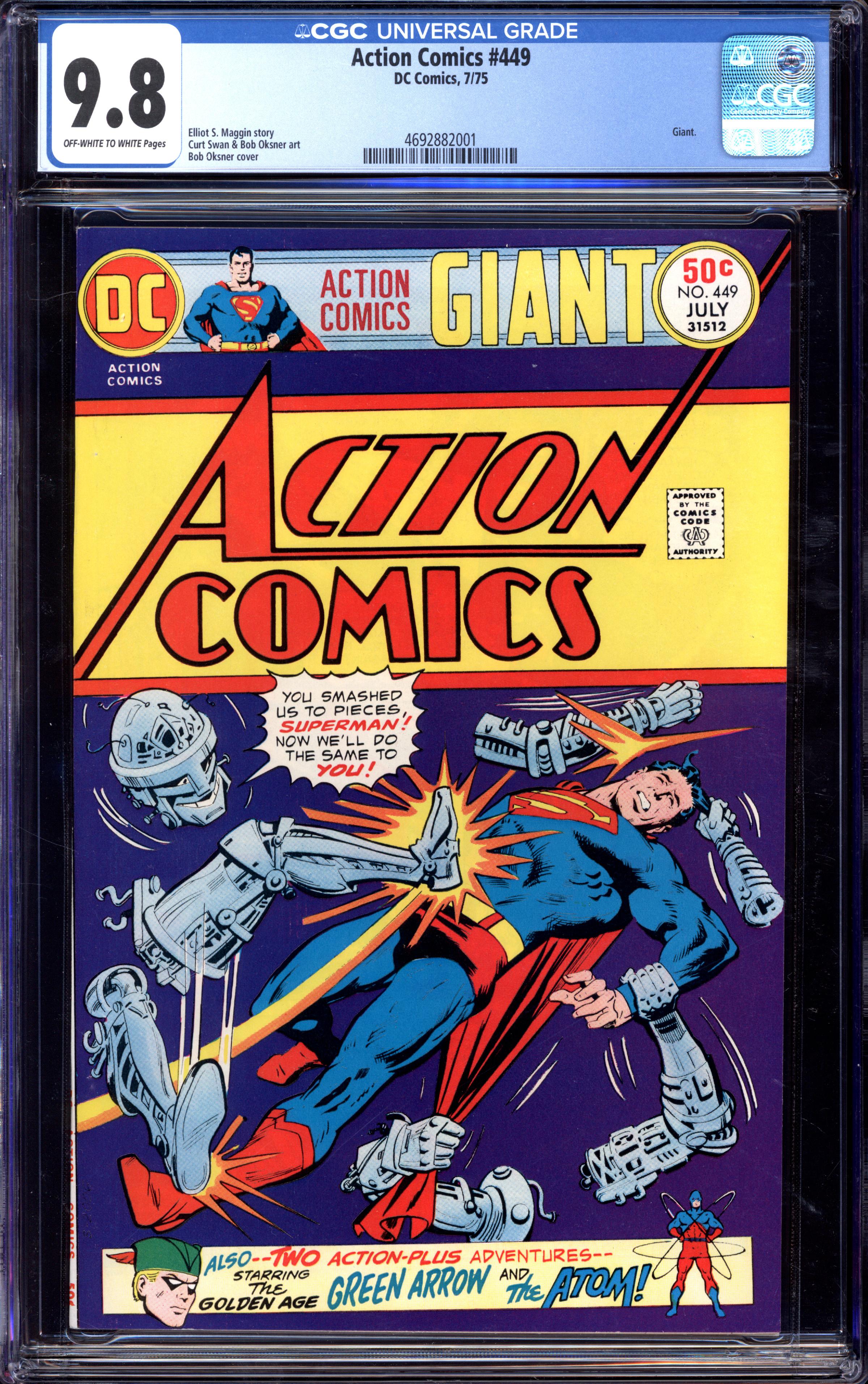 ACTION COMICS Front Cover