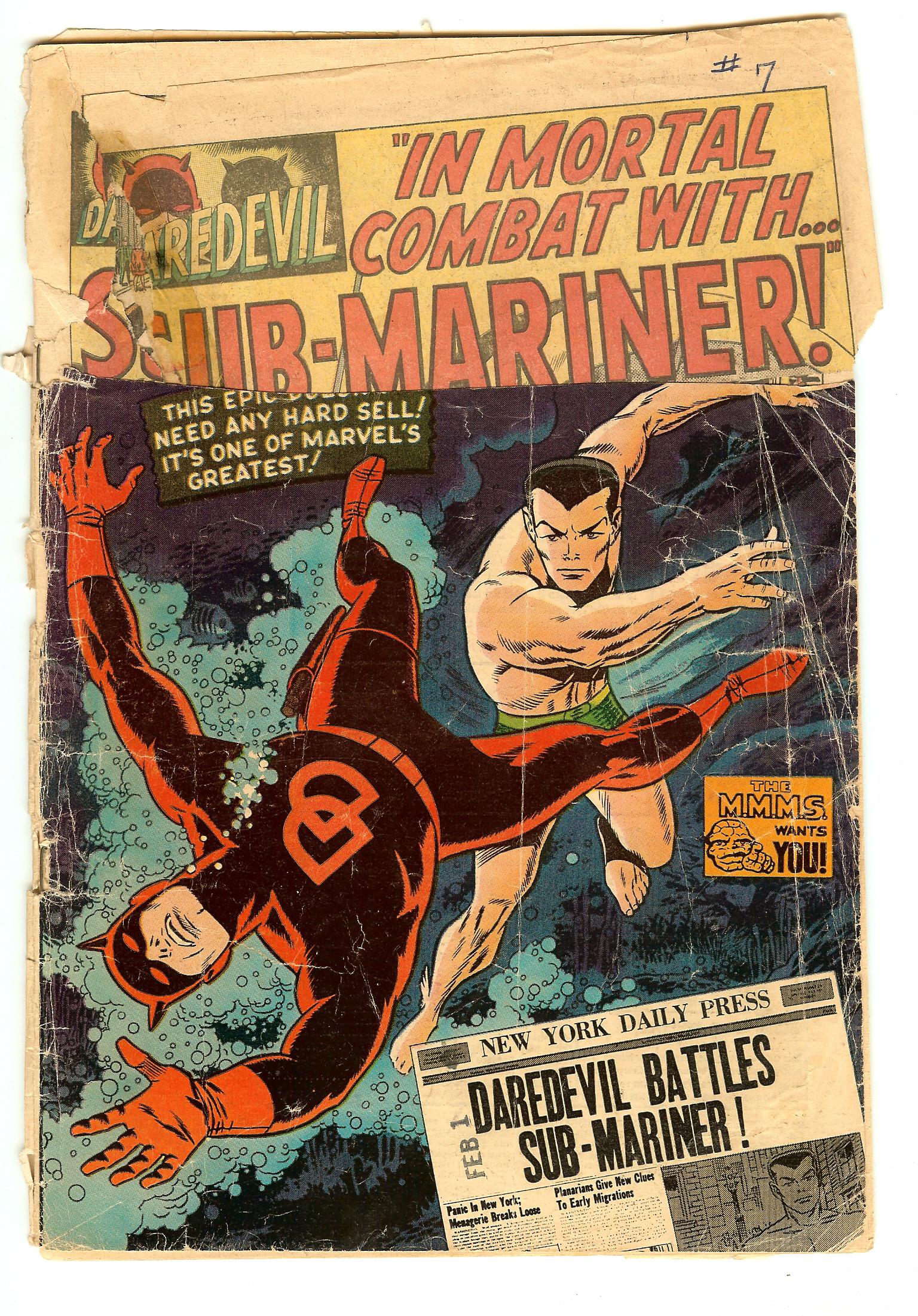 DAREDEVIL Front Cover
