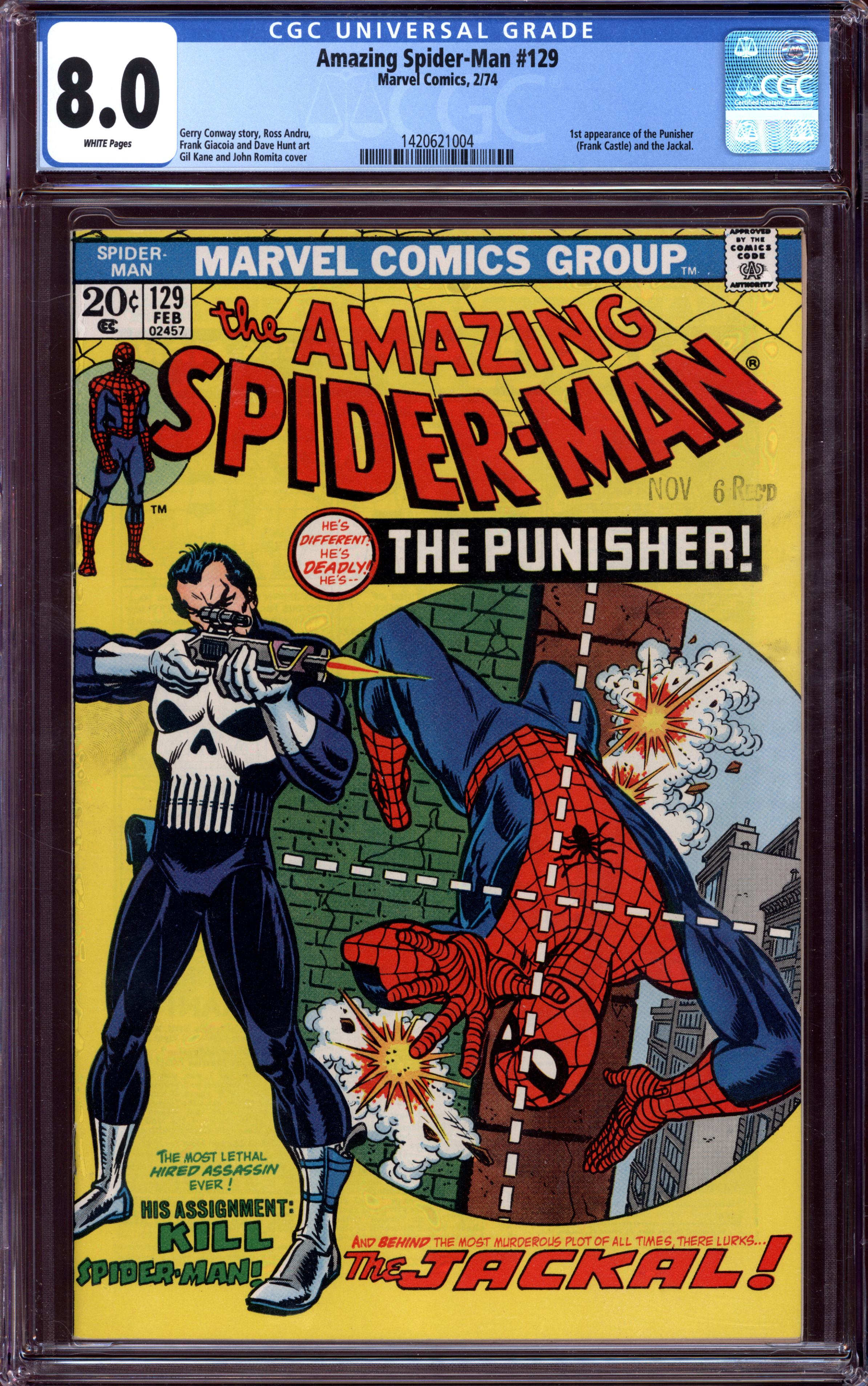 AMAZING SPIDER-MAN Front Cover