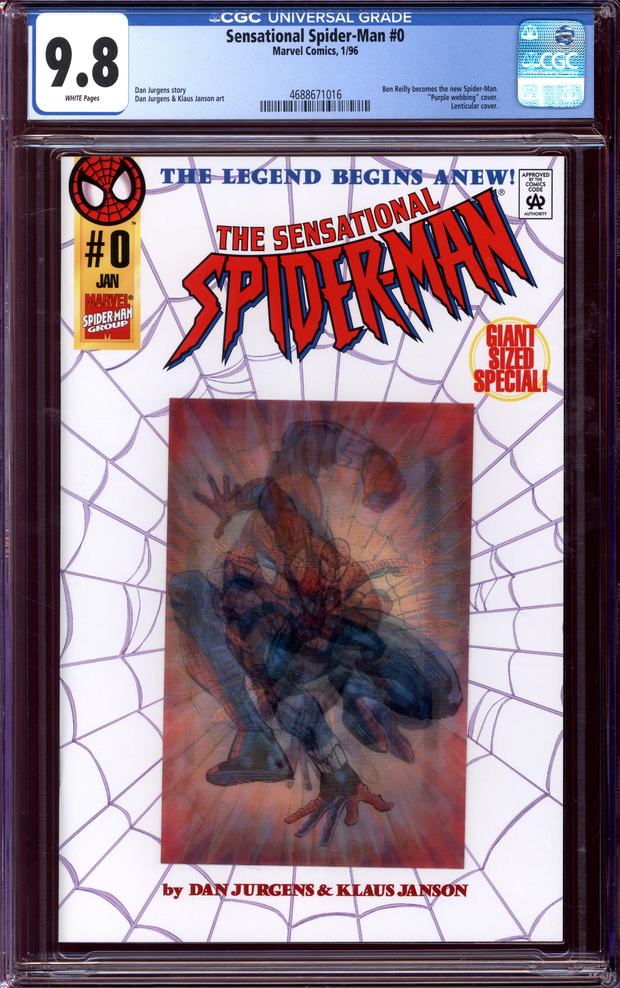 SENSATIONAL SPIDER-MAN Front Cover
