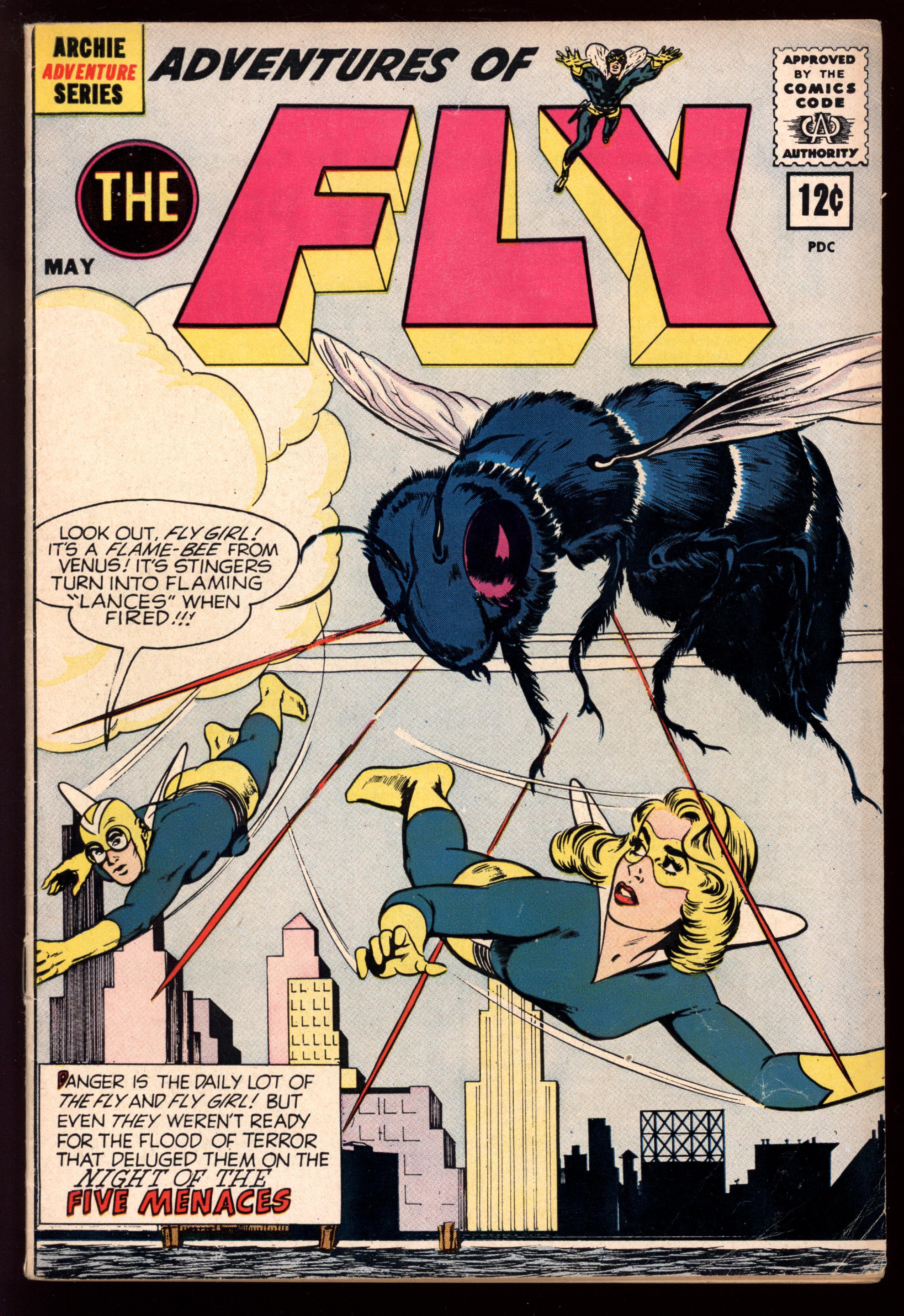 ADVENTURES OF THE FLY Front Cover