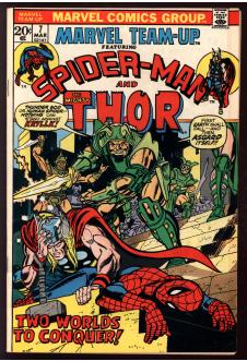 MARVEL TEAM-UP #7 4.0 front cover