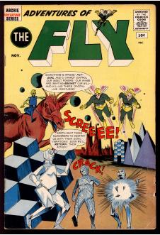 ADVENTURES OF THE FLY #16 4.5 front cover
