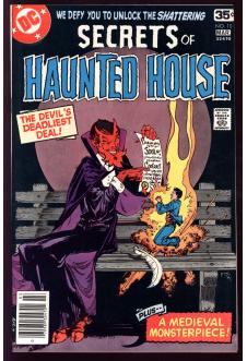 SECRETS OF HAUNTED HOUSE #10 8.5 front cover