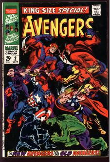AVENGERS ANNUAL #2 5.0 front cover