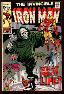 IRON MAN #19 5.0 front cover