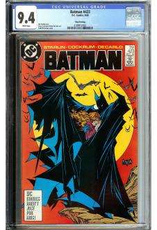 BATMAN #423 CGC 9.4 WHITE PAGES THIRD PRINT front cover