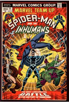 MARVEL TEAM-UP #11 6.5 front cover