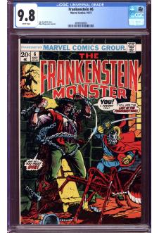 FRANKENSTEIN #6 CGC 9.8 WHITE PAGES front cover