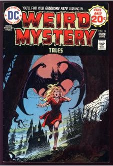 WEIRD MYSTERY TALES #14 7.5 front cover